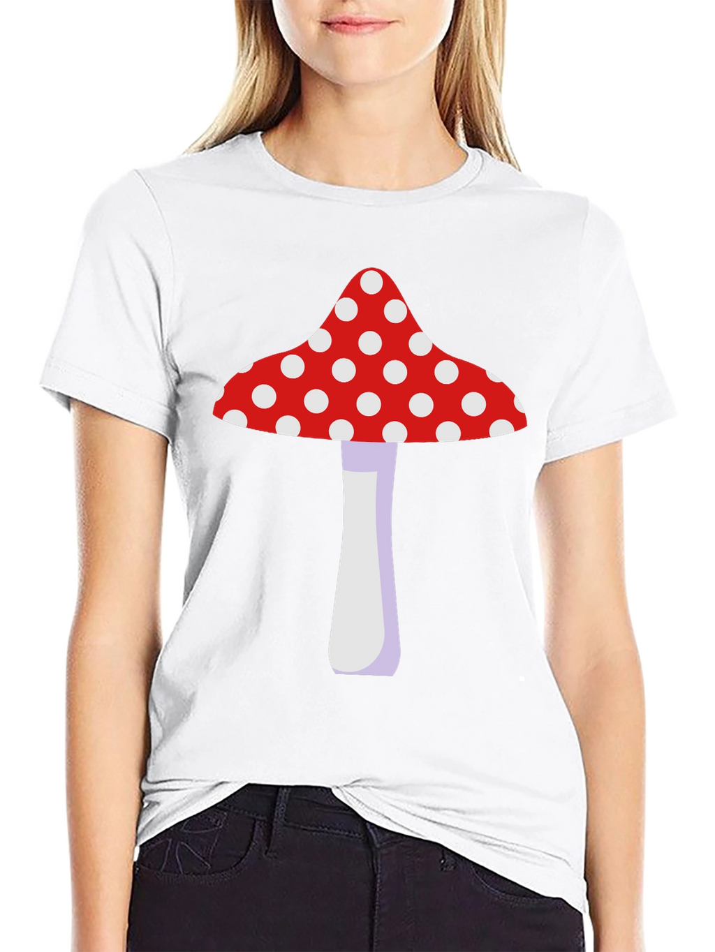 Mushroom Graphic Tee - Fun Novelty T-Shirt