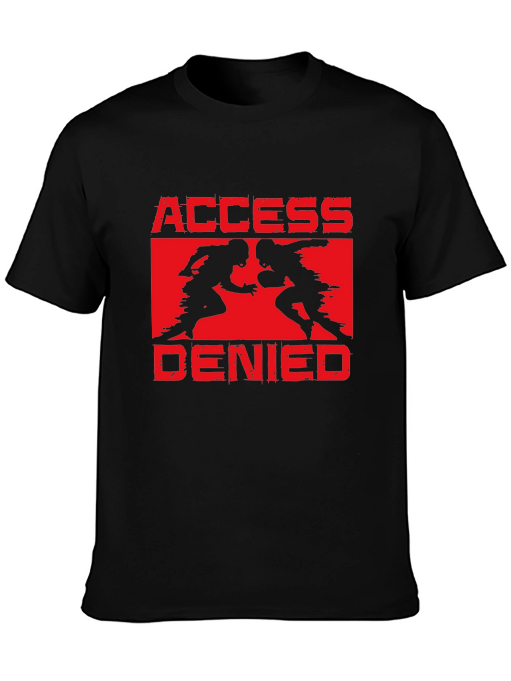 Access Denied Football Graphic T-Shirt