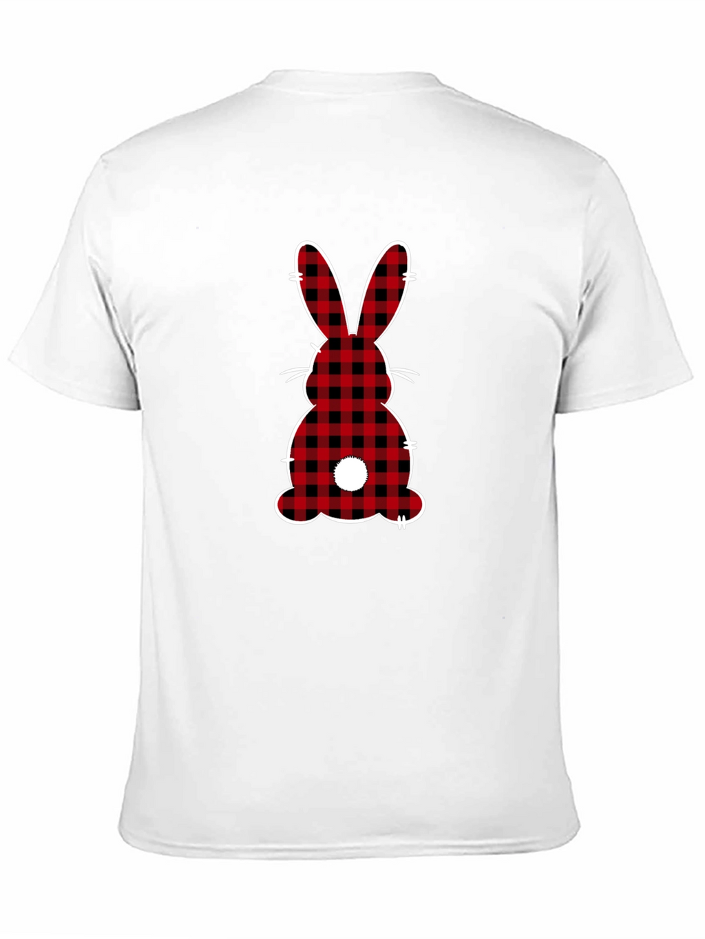 Red Plaid Bunny T-Shirt