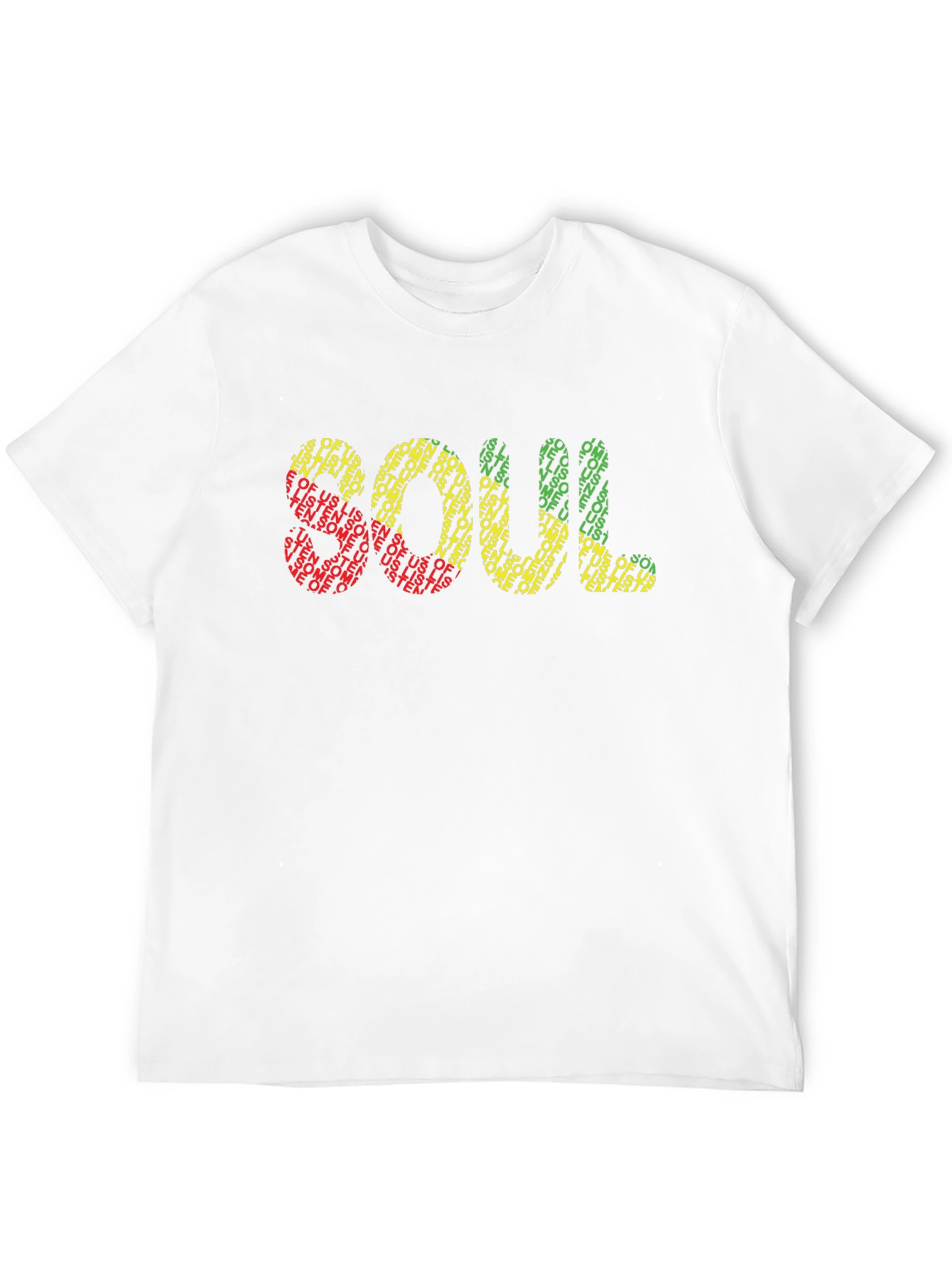 Soul Graphic Print Black T-Shirt