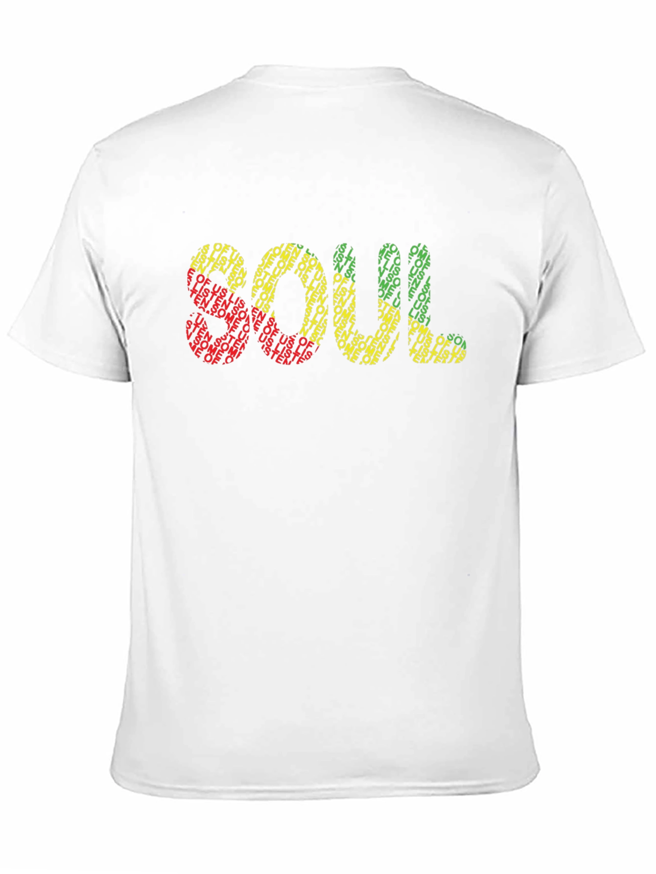 Soul Graphic Print Black T-Shirt