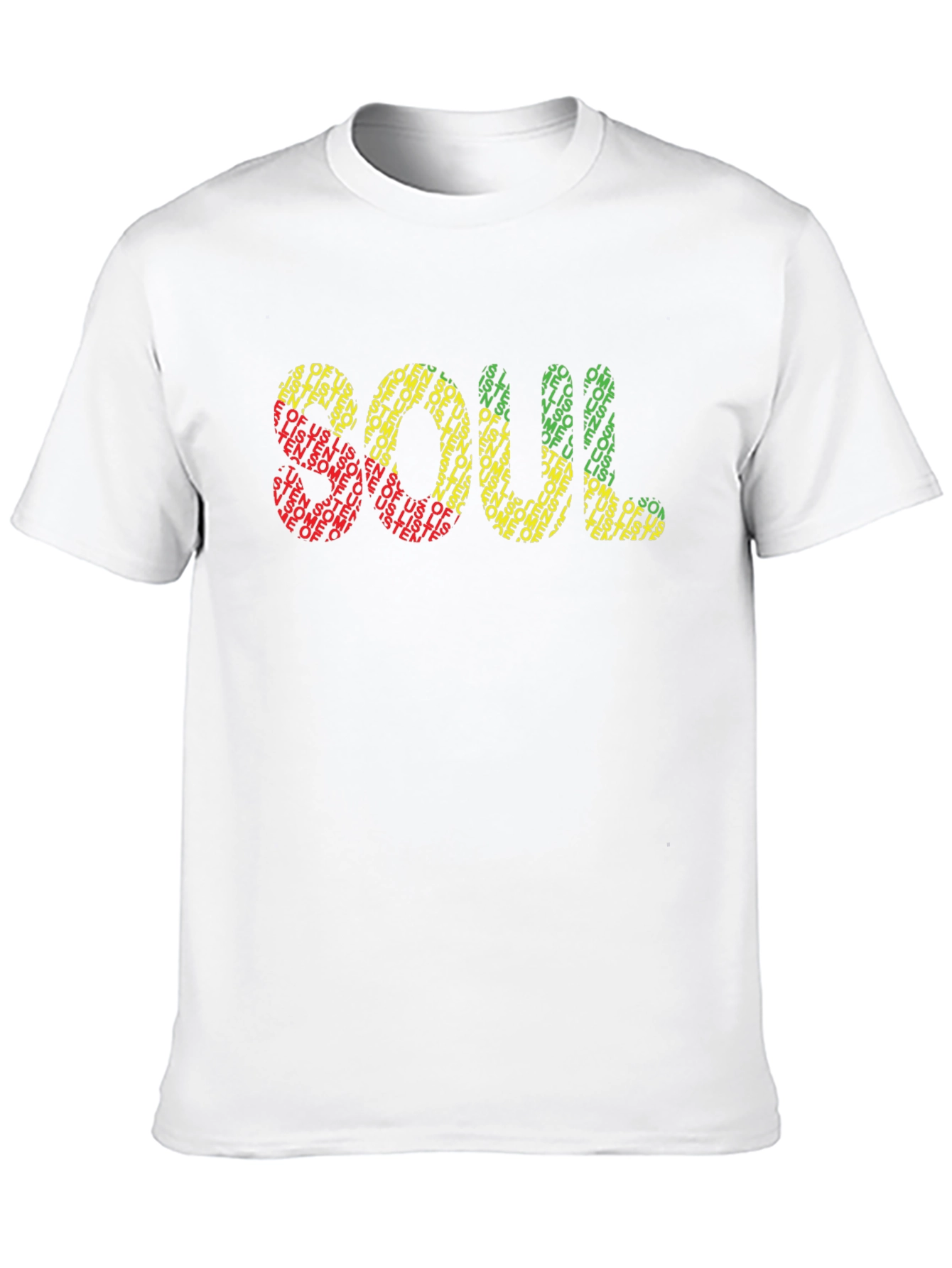 Soul Graphic Print Black T-Shirt