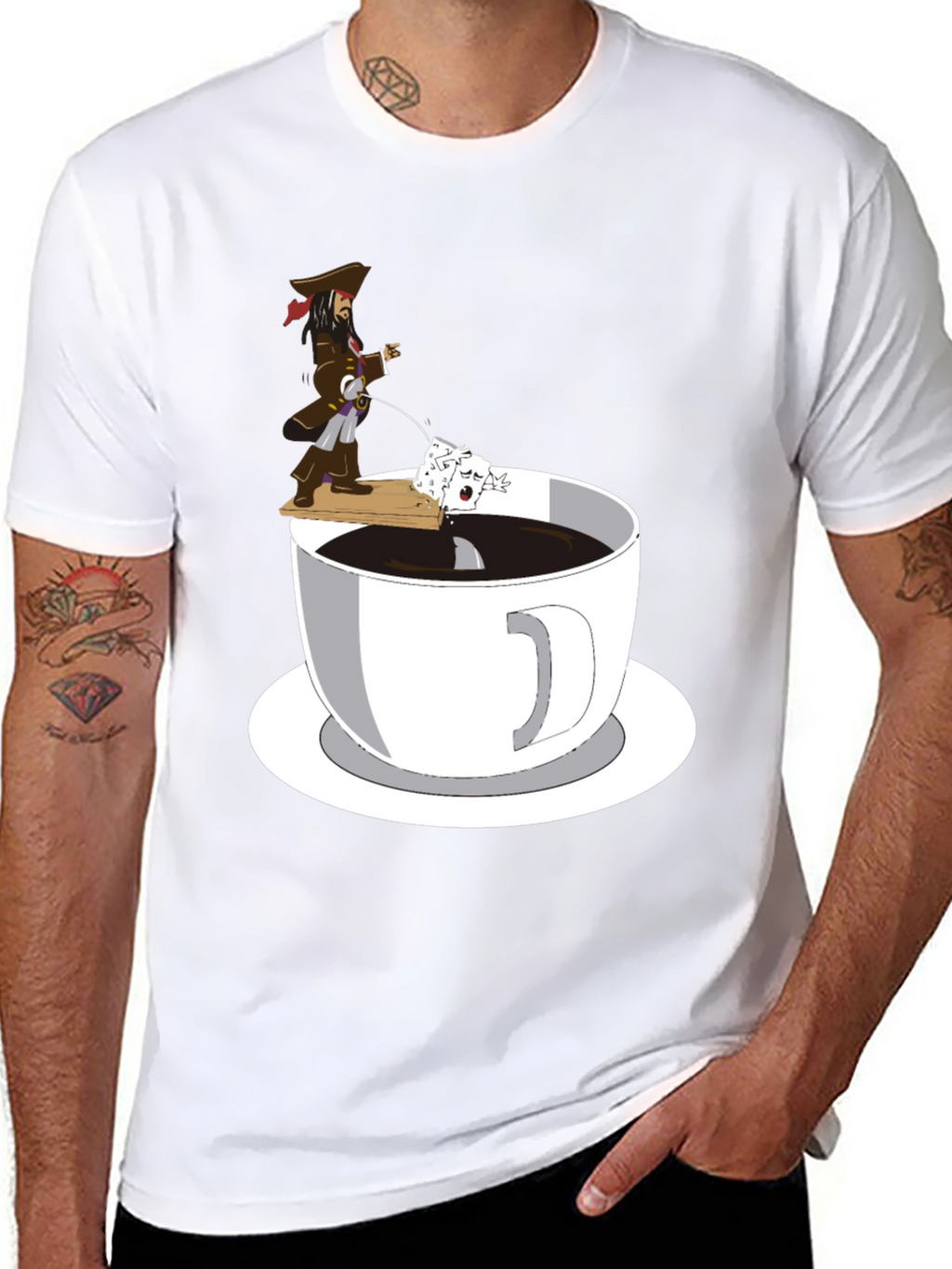 Pirate & Sugar Cube T-Shirt