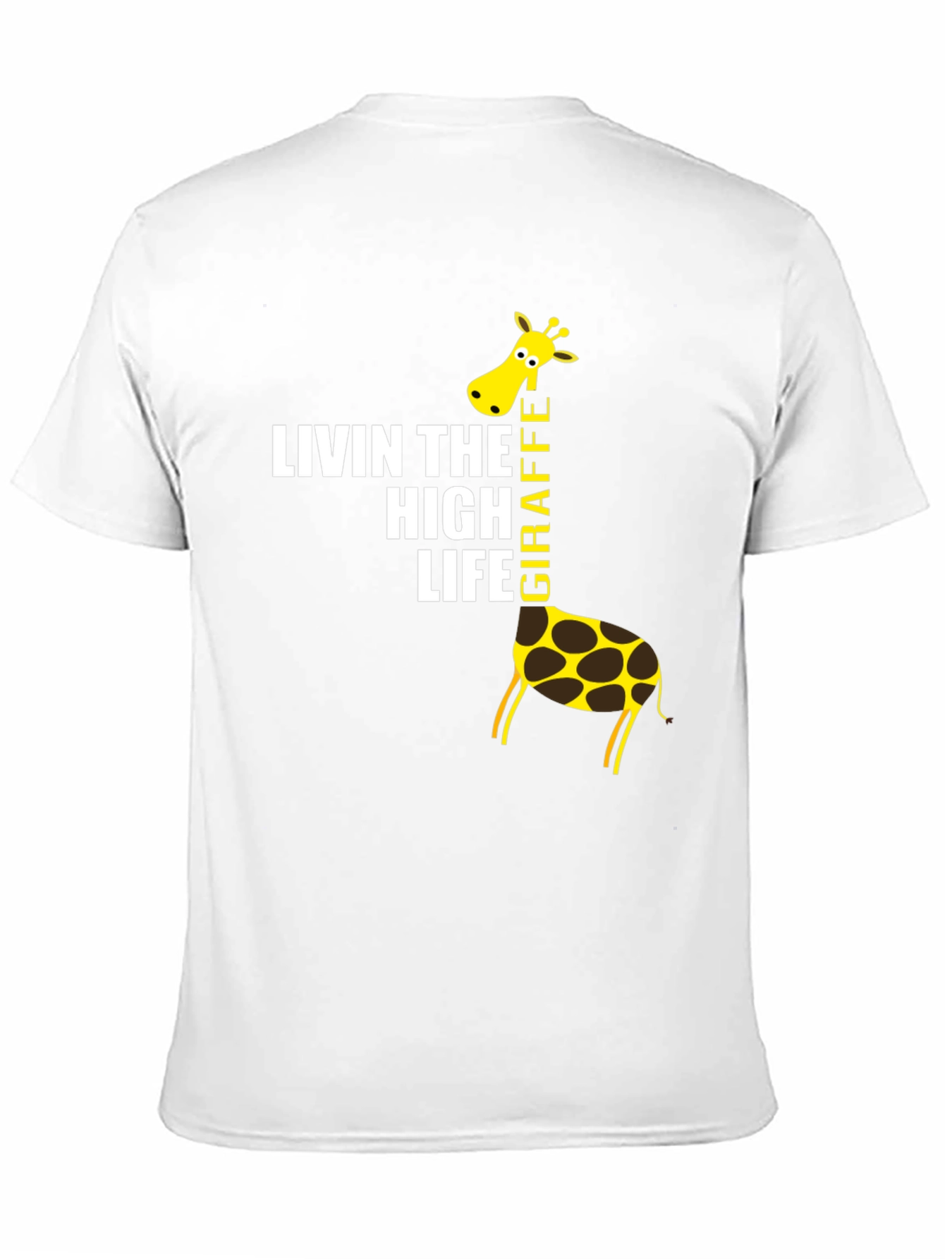 Living The High Life Giraffe T-Shirt