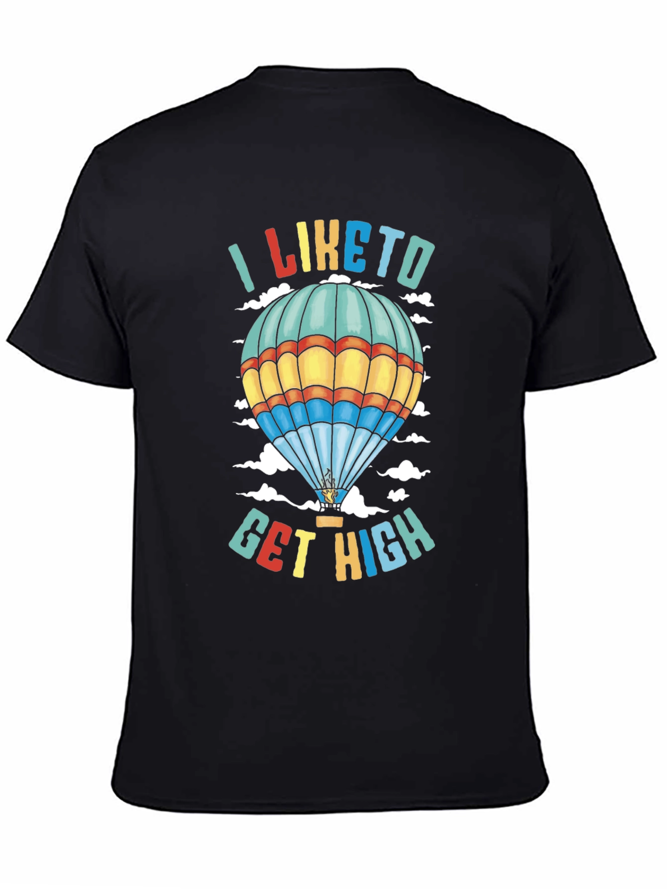 I Like to Get High Hot Air Balloon T-Shirt