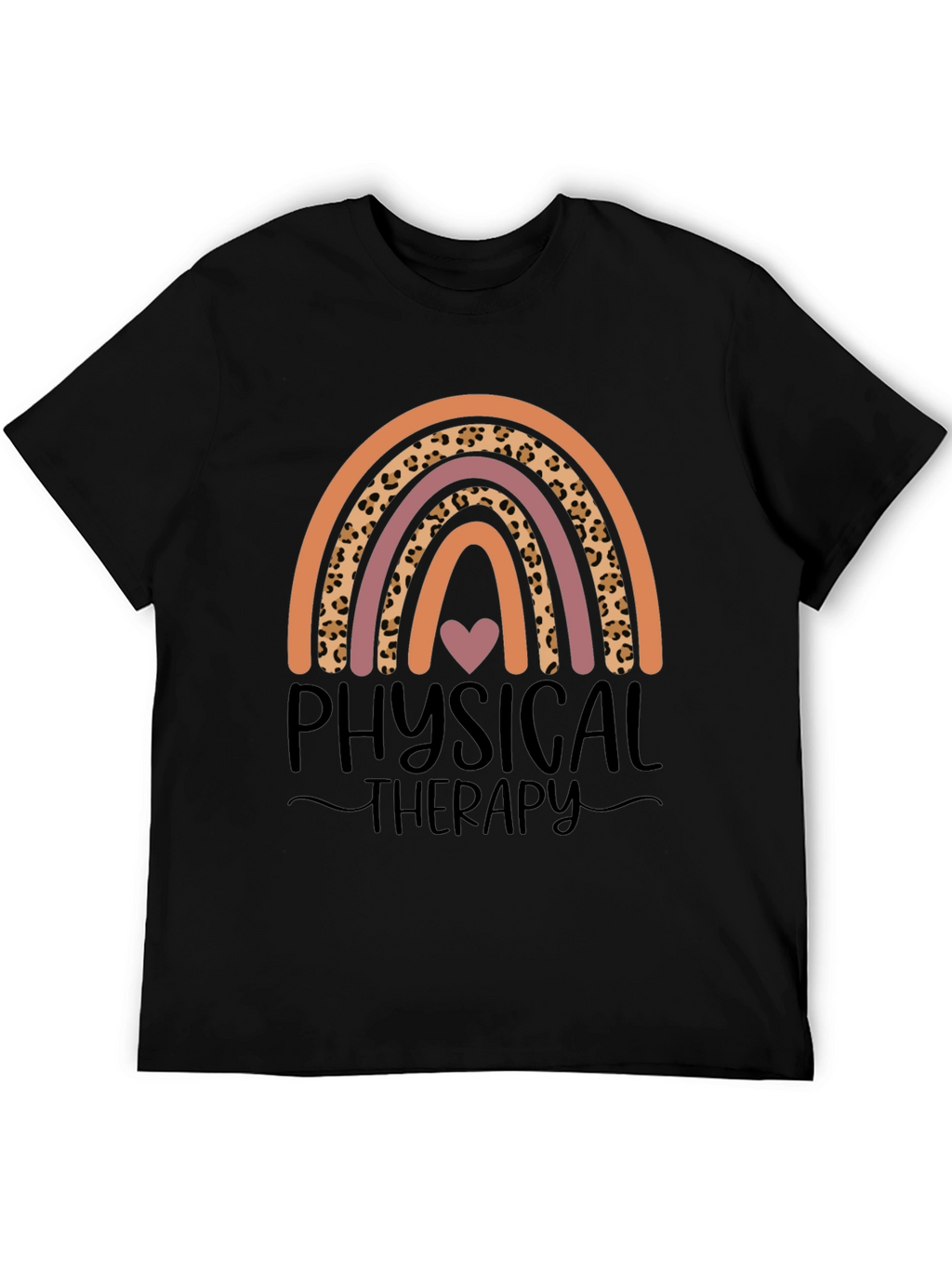 Physical Therapy Rainbow Graphic Tee