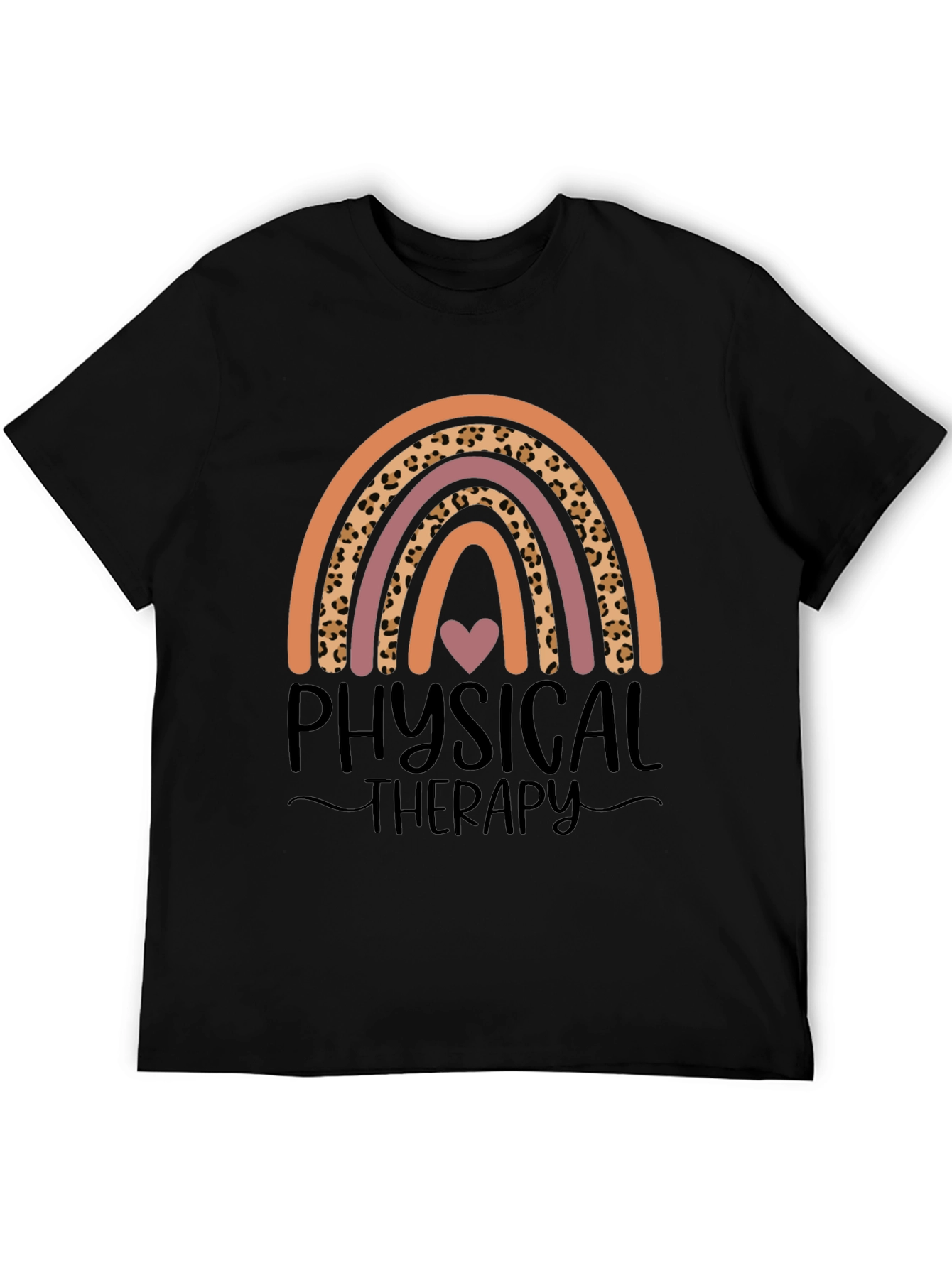 Physical Therapy Rainbow Graphic Tee