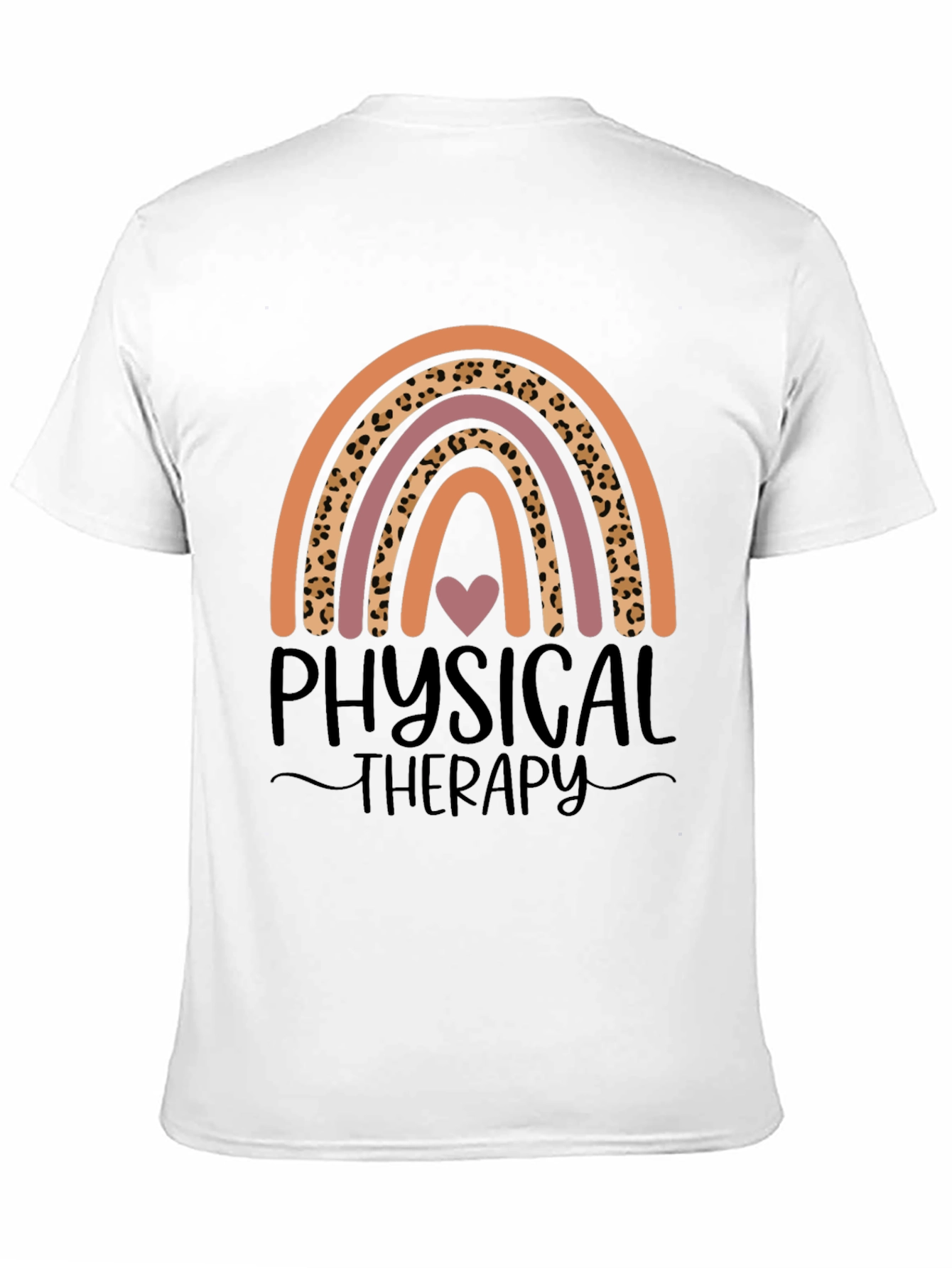Physical Therapy Rainbow Graphic Tee