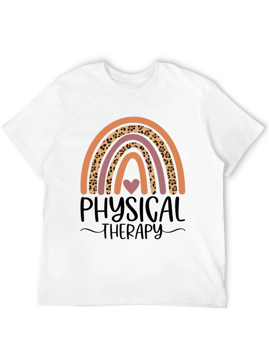 Physical Therapy Rainbow Graphic Tee