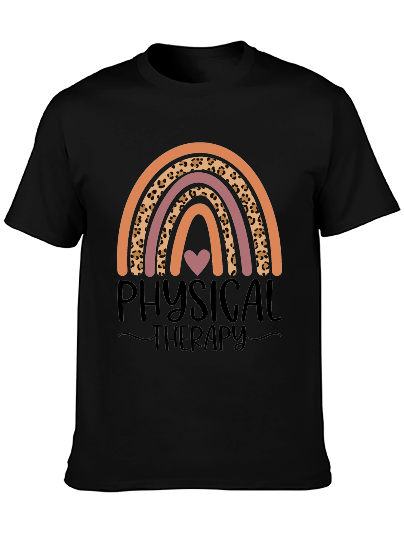 Physical Therapy Rainbow Graphic Tee