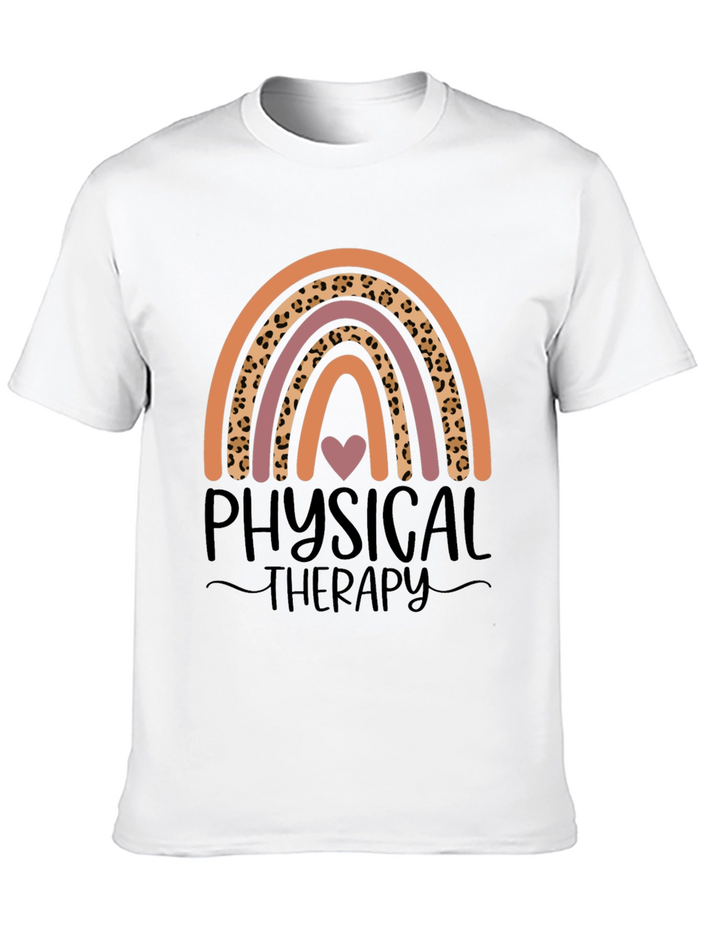 Physical Therapy Rainbow Graphic Tee