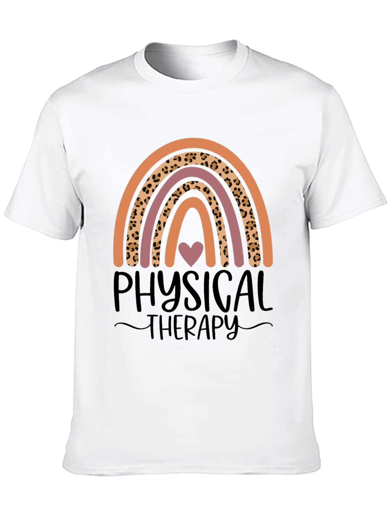 Physical Therapy Rainbow Graphic Tee