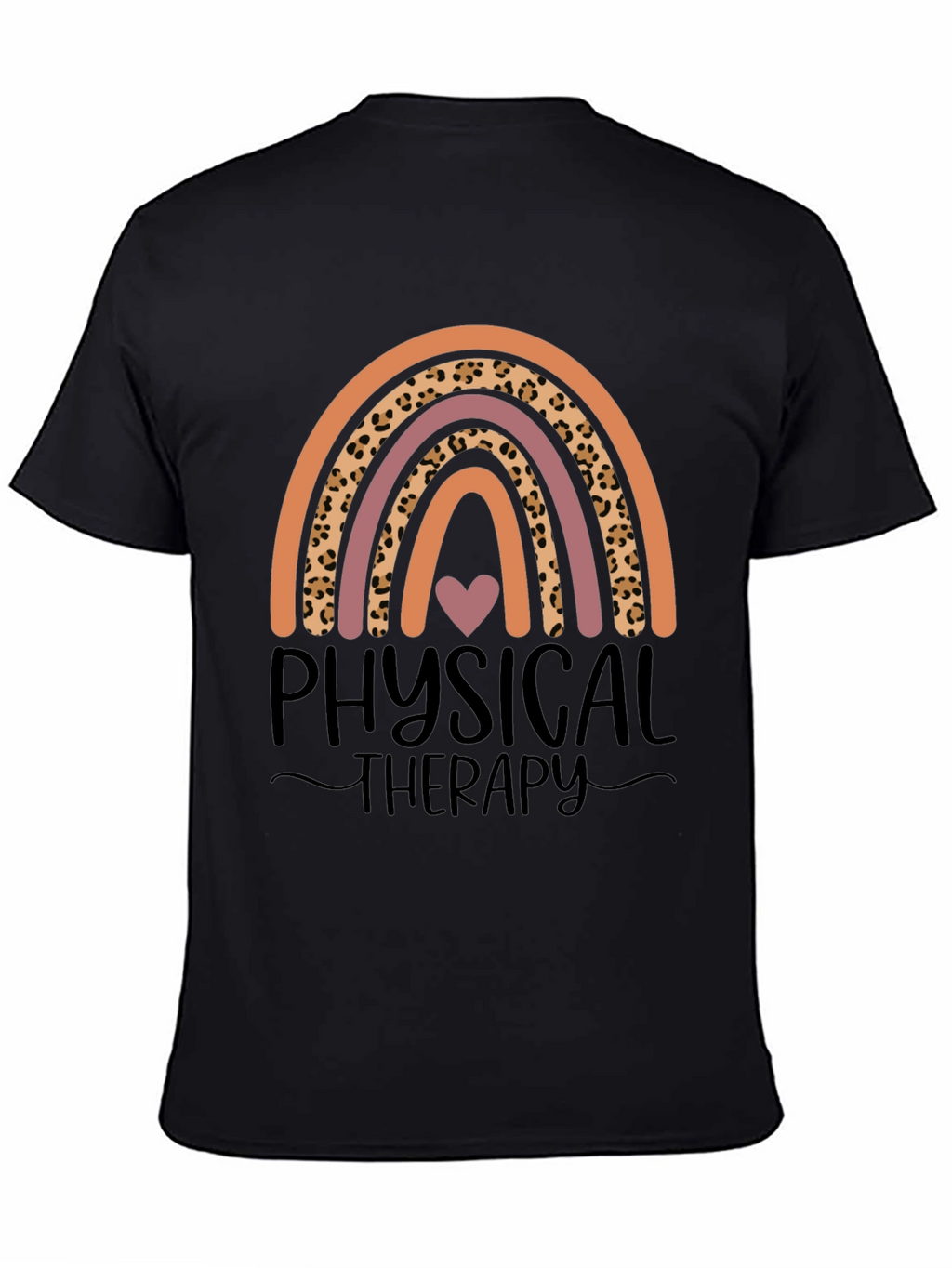 Physical Therapy Rainbow Graphic Tee