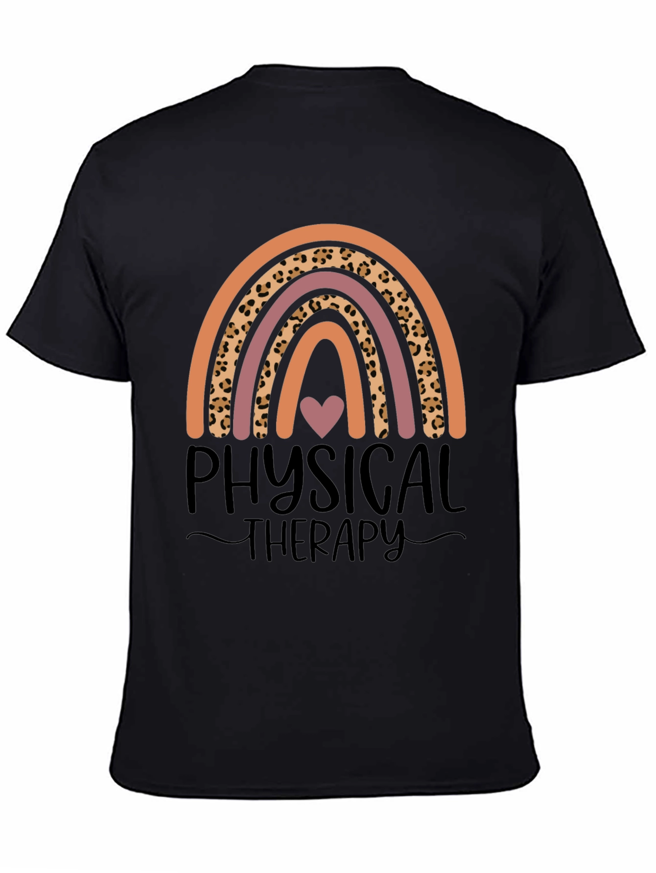 Physical Therapy Rainbow Graphic Tee