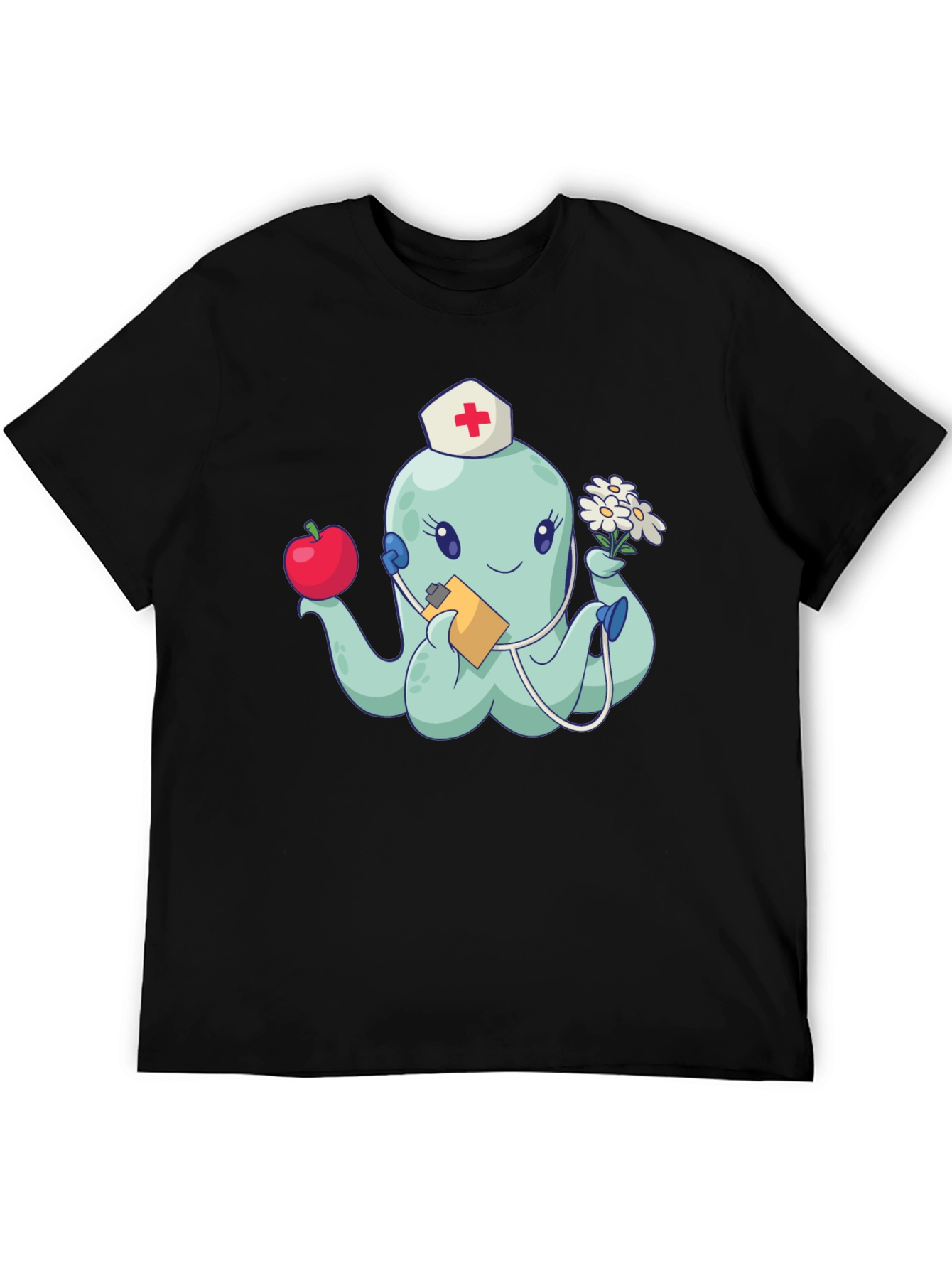 Octopus Nurse Graphic T-Shirt