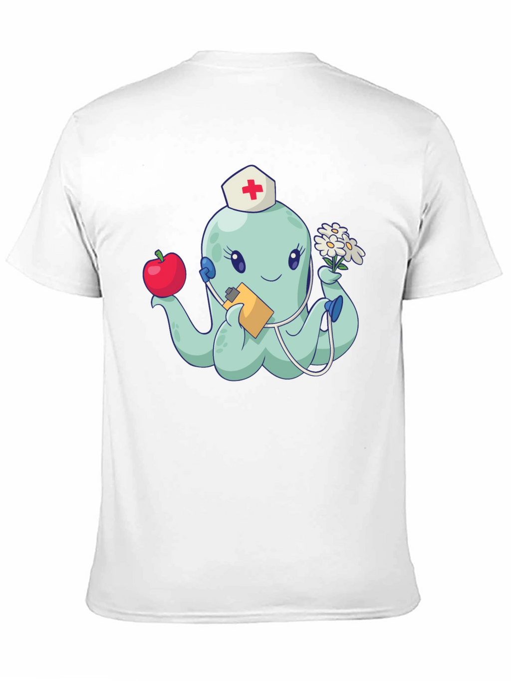 Octopus Nurse Graphic T-Shirt