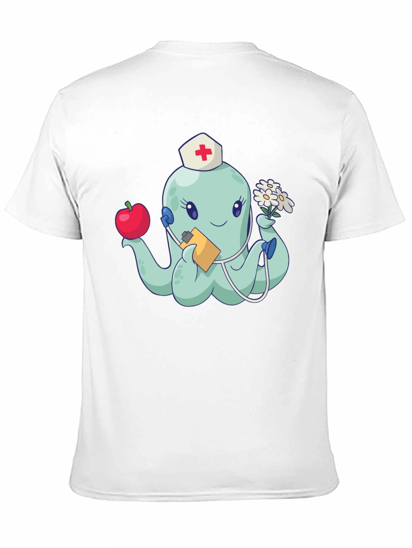 Octopus Nurse Graphic T-Shirt