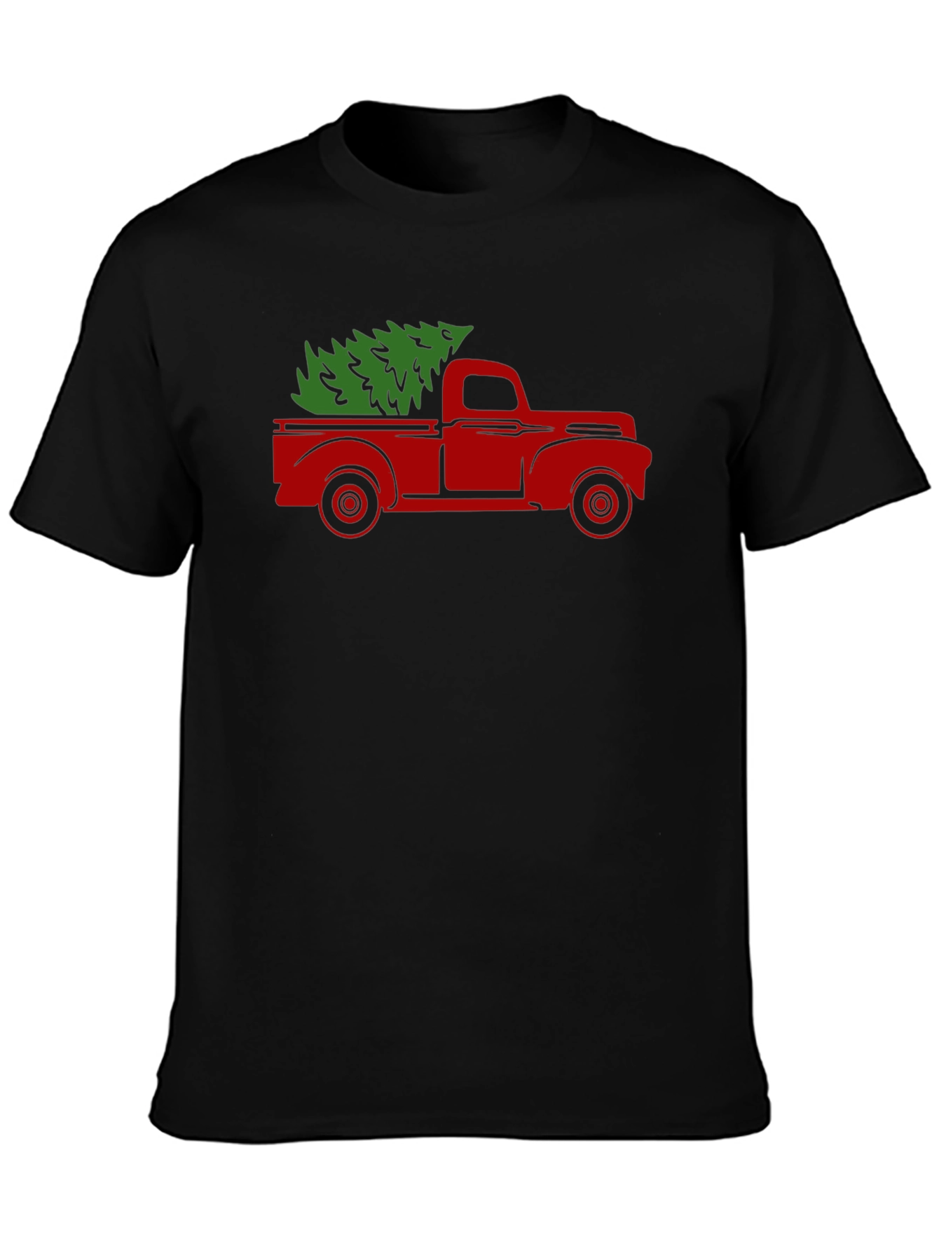 Christmas Tree Truck Graphic Tee