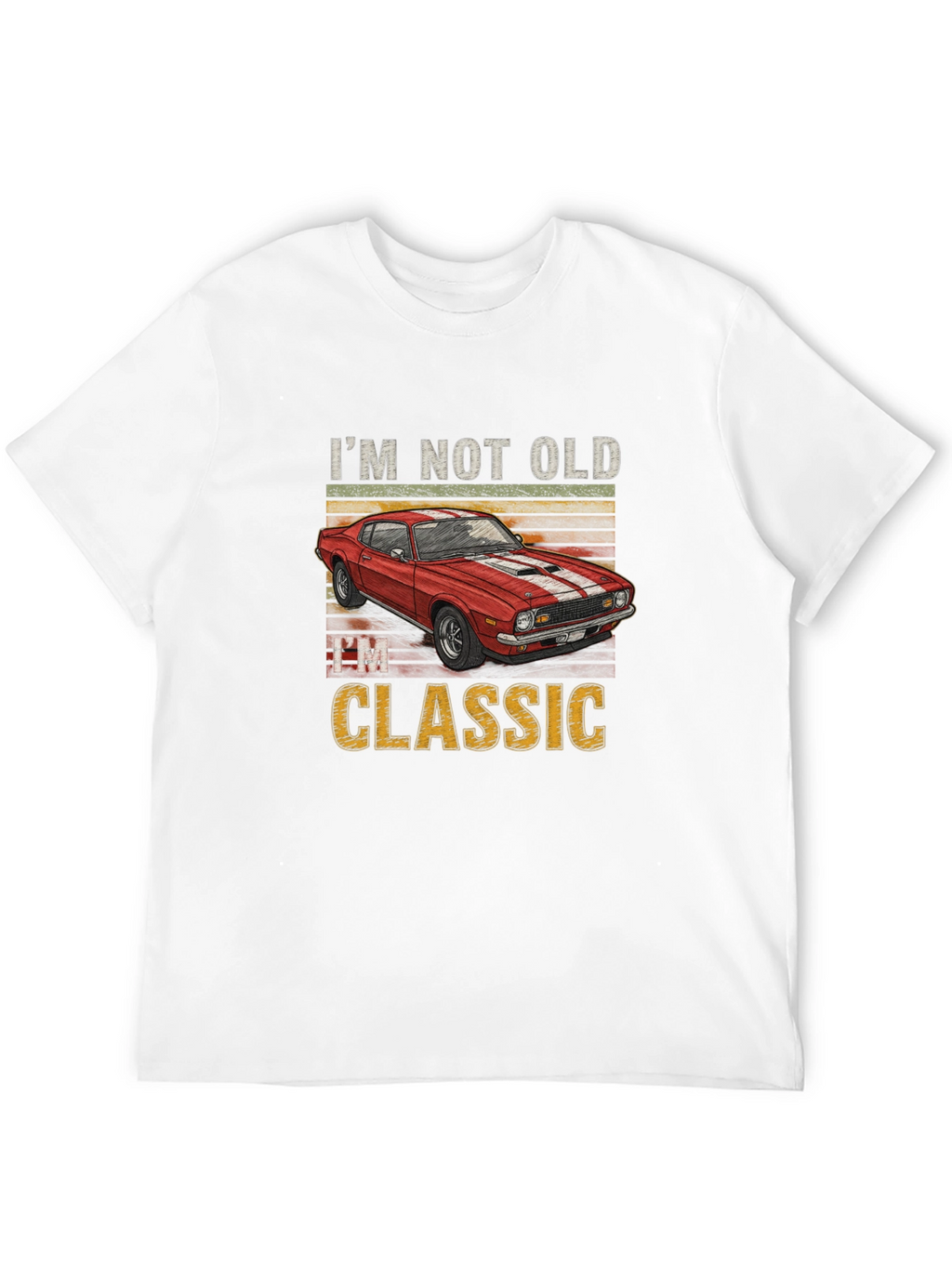 Im Not Old Im Classic Car Graphic T-Shirt