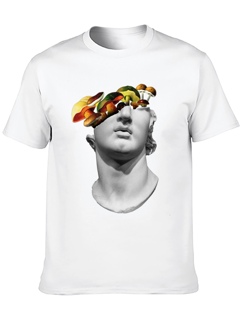 Surreal Statue Head T-Shirt