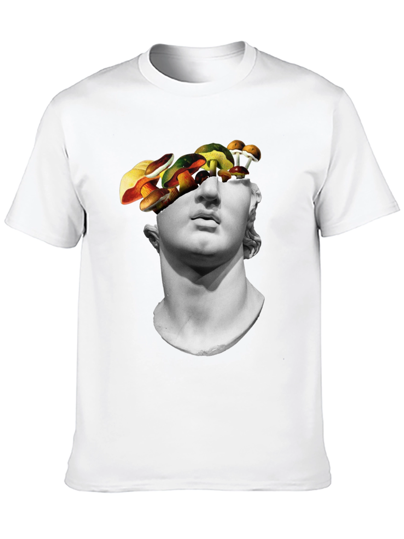 Surreal Statue Head T-Shirt