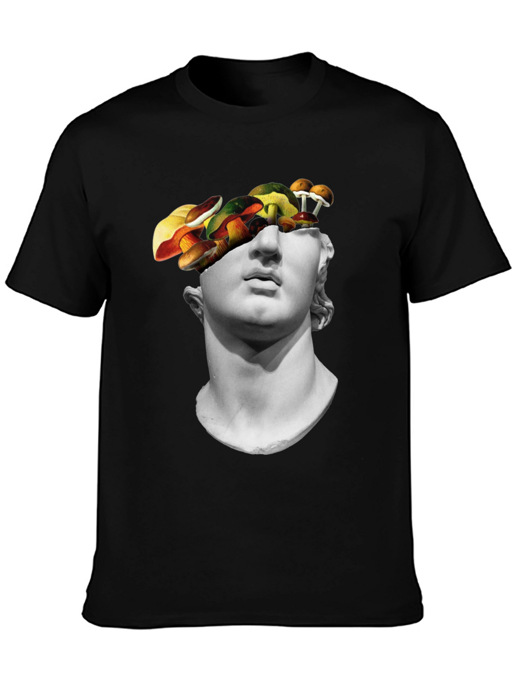 Surreal Statue Head T-Shirt