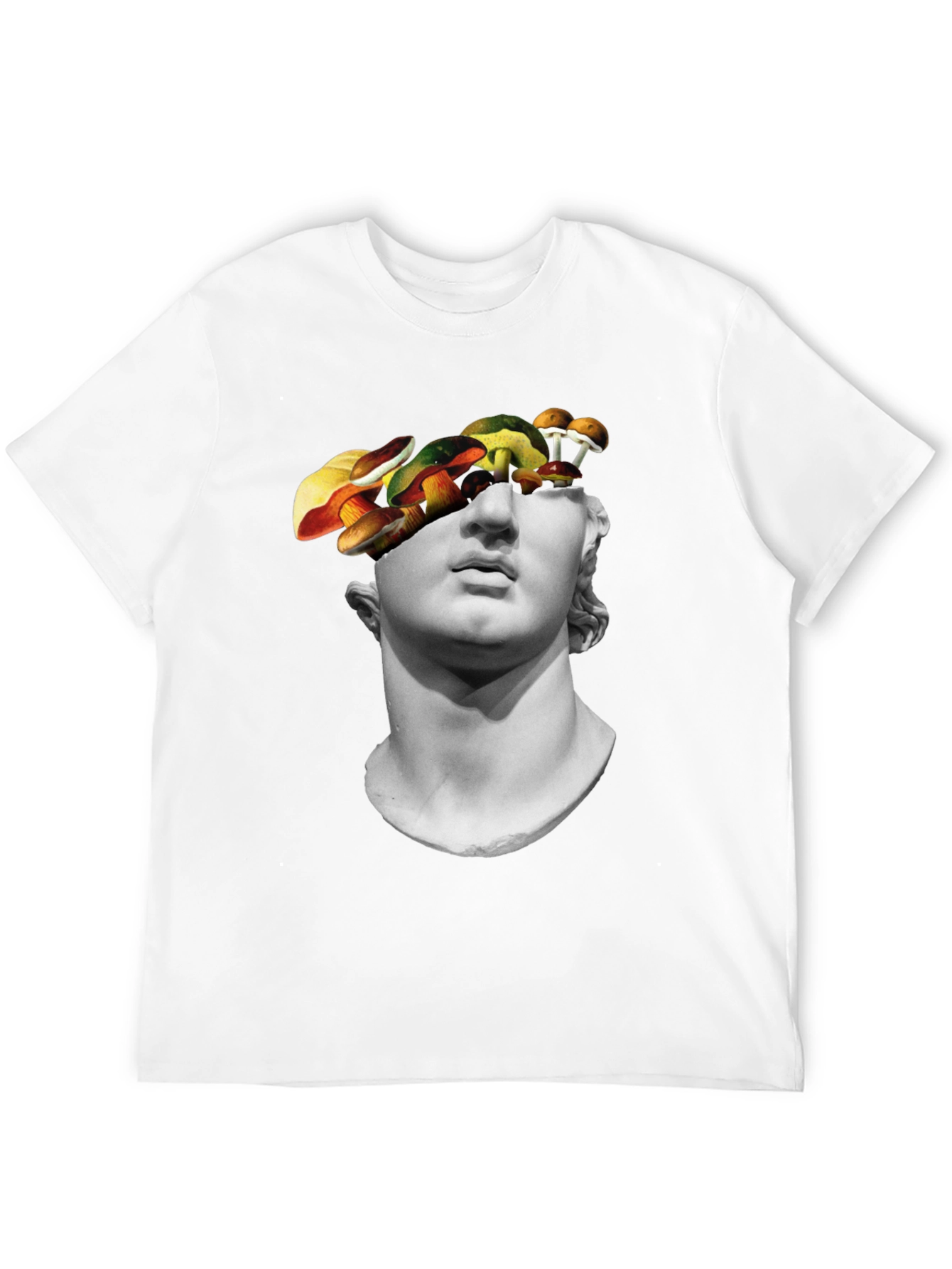 Surreal Statue Head T-Shirt