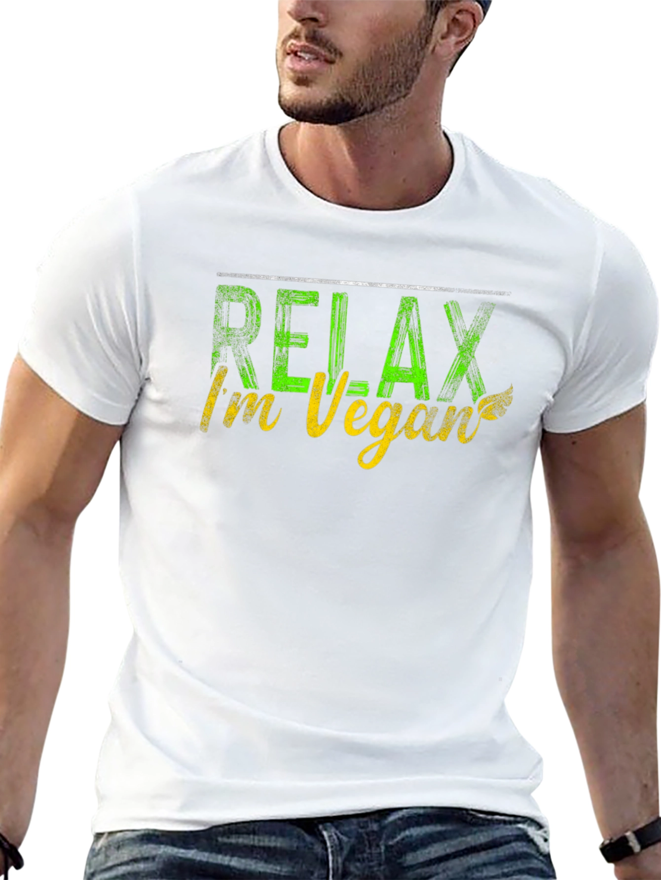 Relax Im Vegan T-Shirt - Funny Vegan Tee