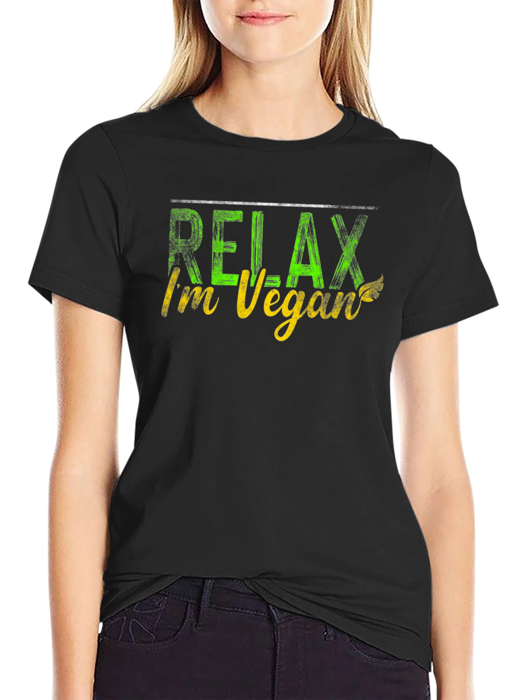 Relax Im Vegan T-Shirt - Funny Vegan Tee