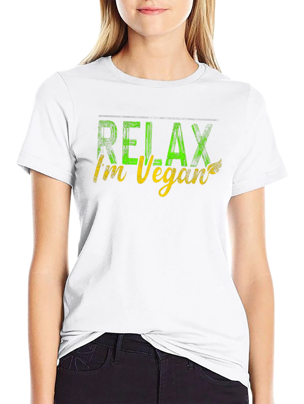 Relax Im Vegan T-Shirt - Funny Vegan Tee