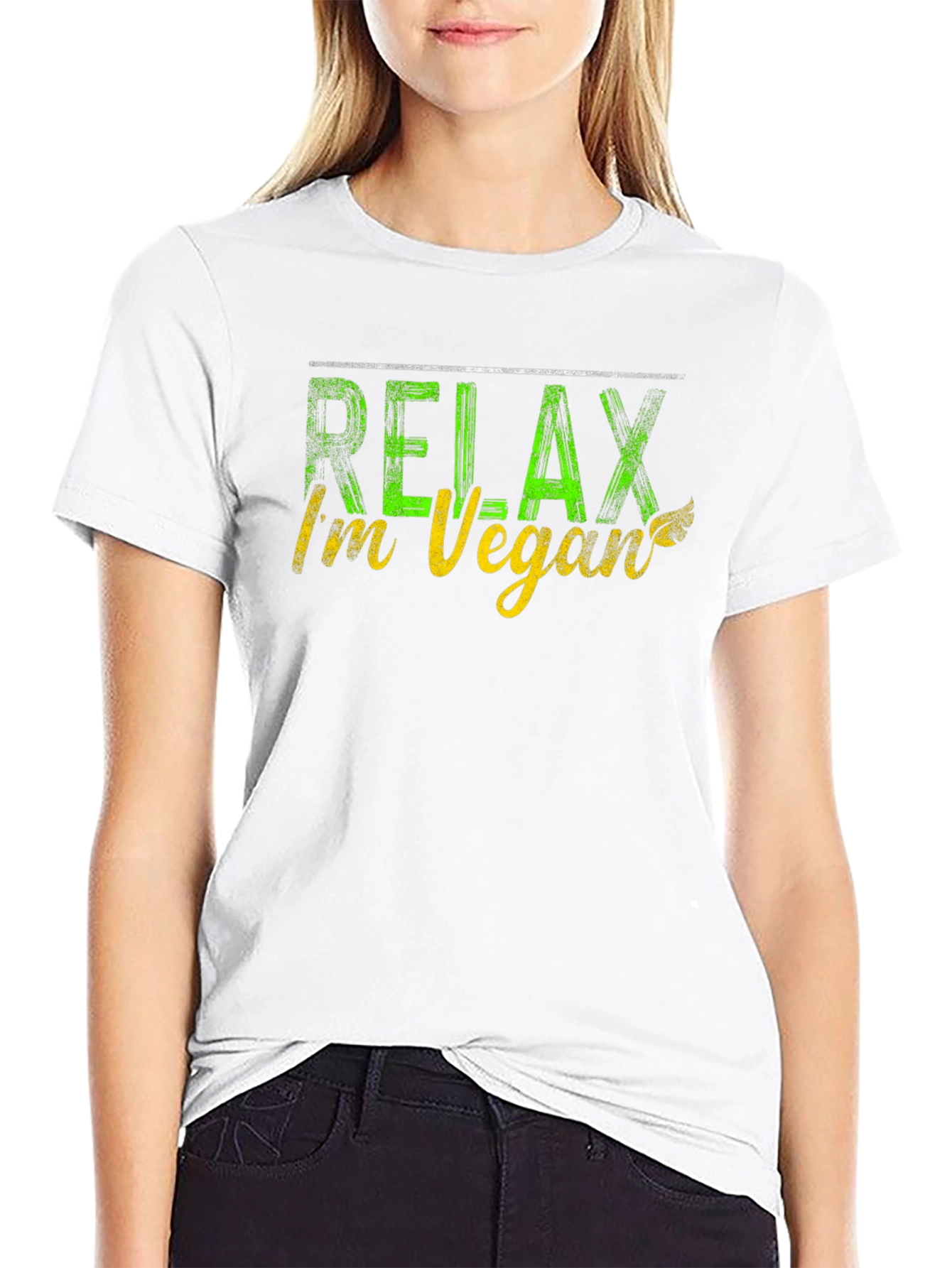 Relax Im Vegan T-Shirt - Funny Vegan Tee