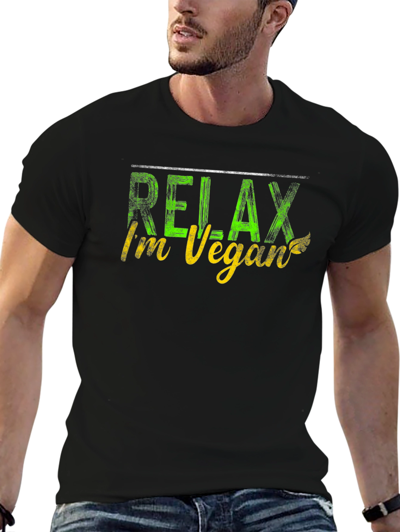 Relax Im Vegan T-Shirt - Funny Vegan Tee