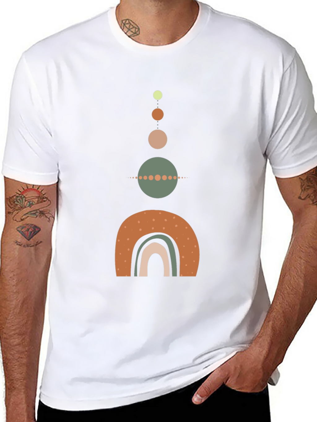 Modern Geometric T-Shirt