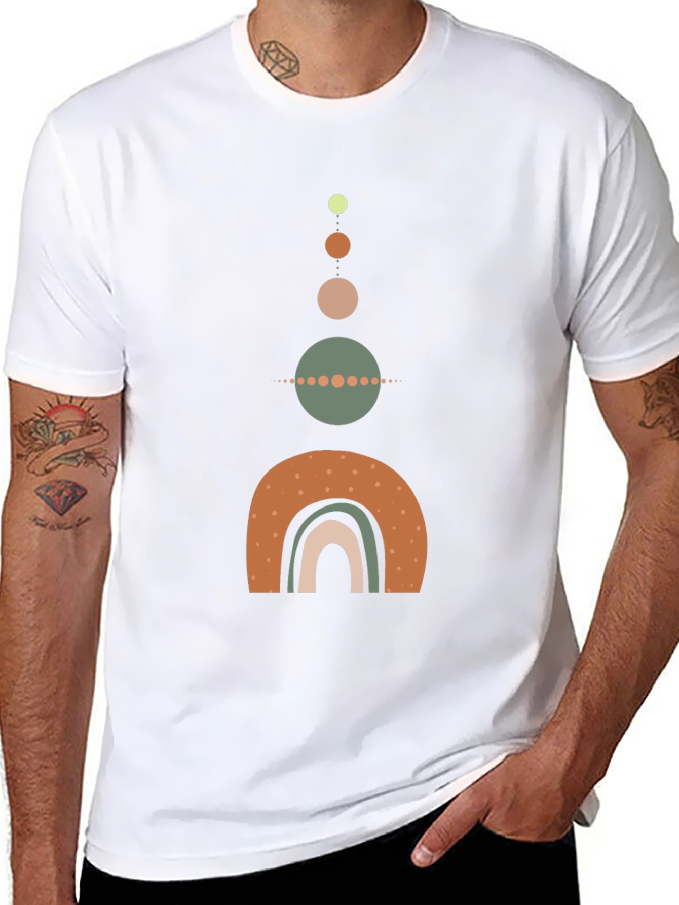 Modern Geometric T-Shirt