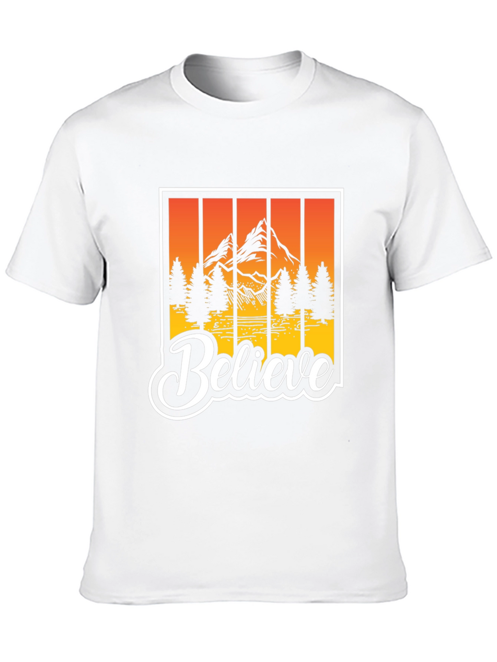 Believe Graphic Tee - Black