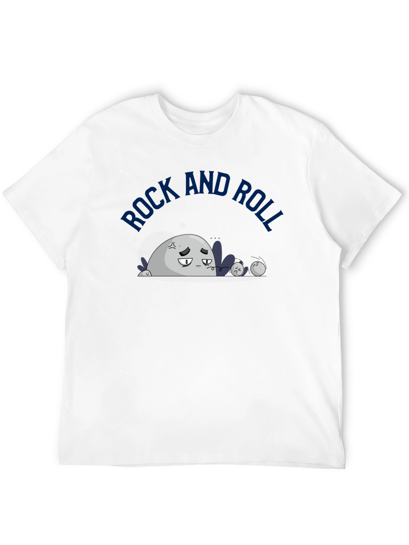 Rock and Roll Pun T-Shirt - Funny Graphic Tee