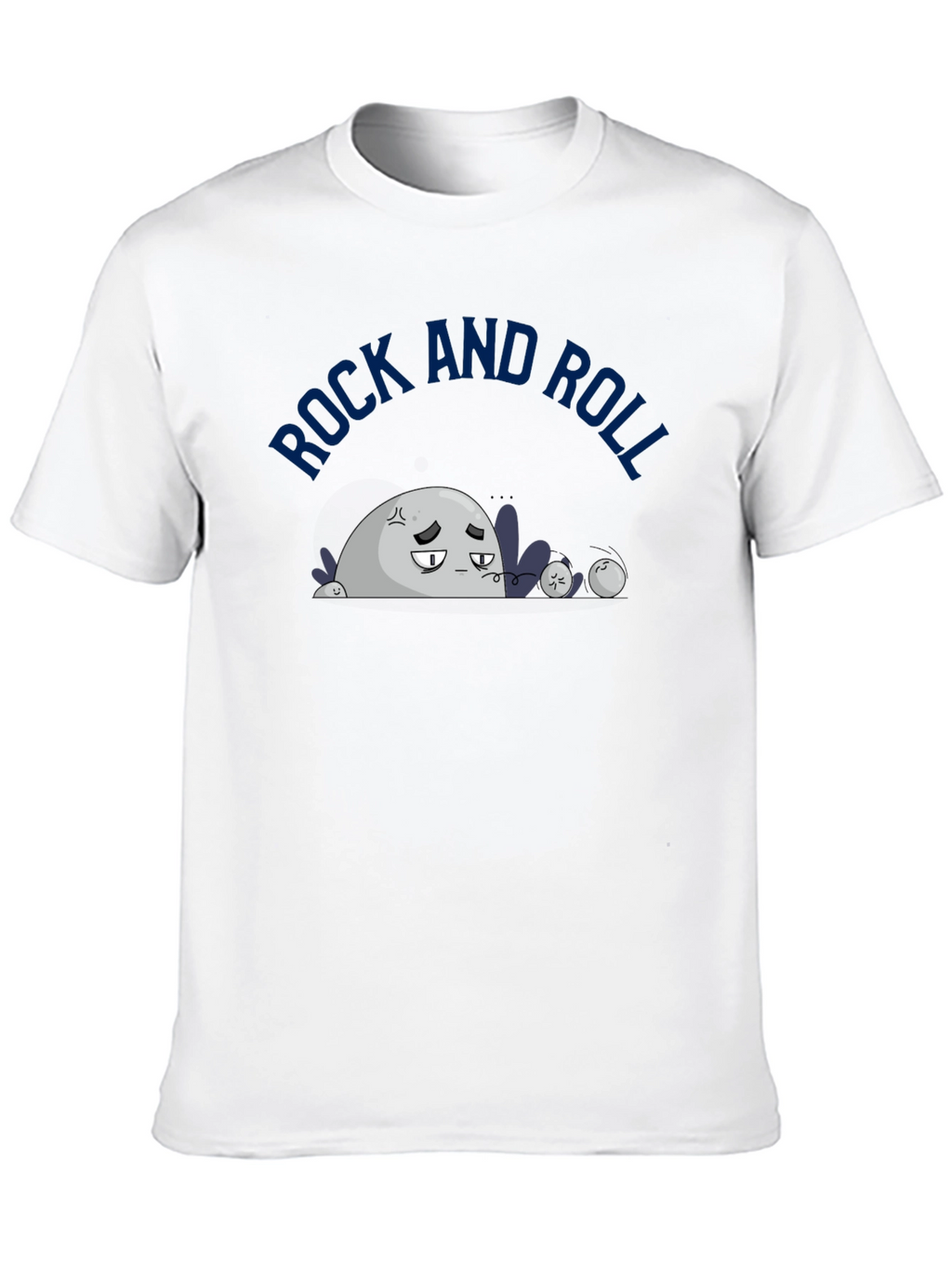 Rock and Roll Pun T-Shirt - Funny Graphic Tee