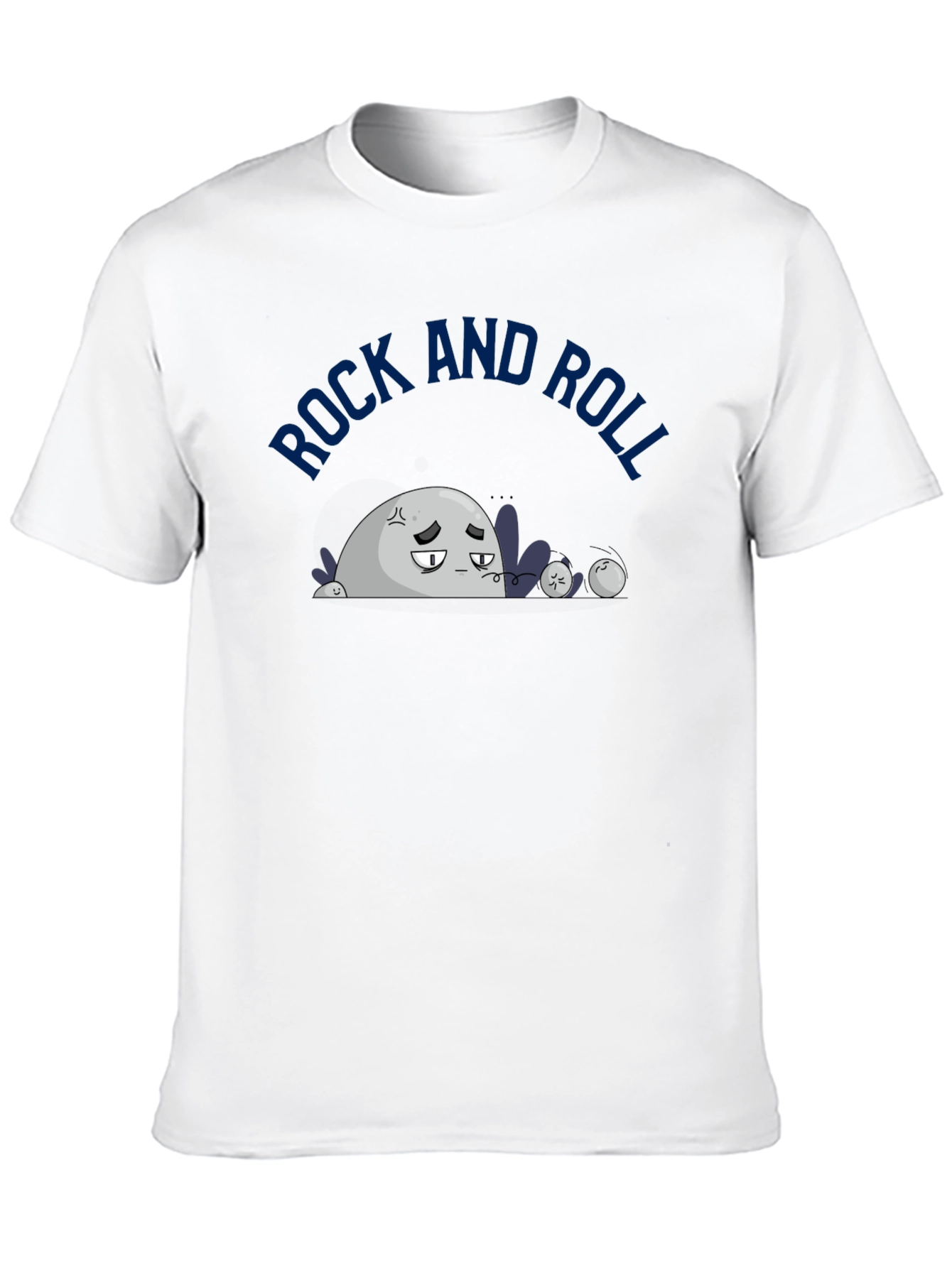 Rock and Roll Pun T-Shirt - Funny Graphic Tee