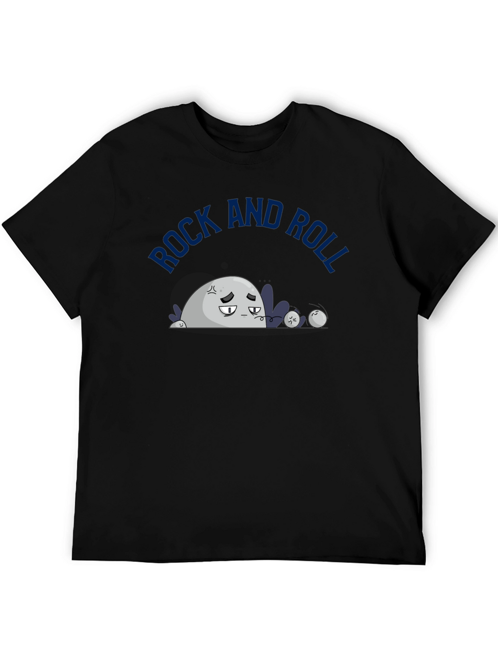 Rock and Roll Pun T-Shirt - Funny Graphic Tee