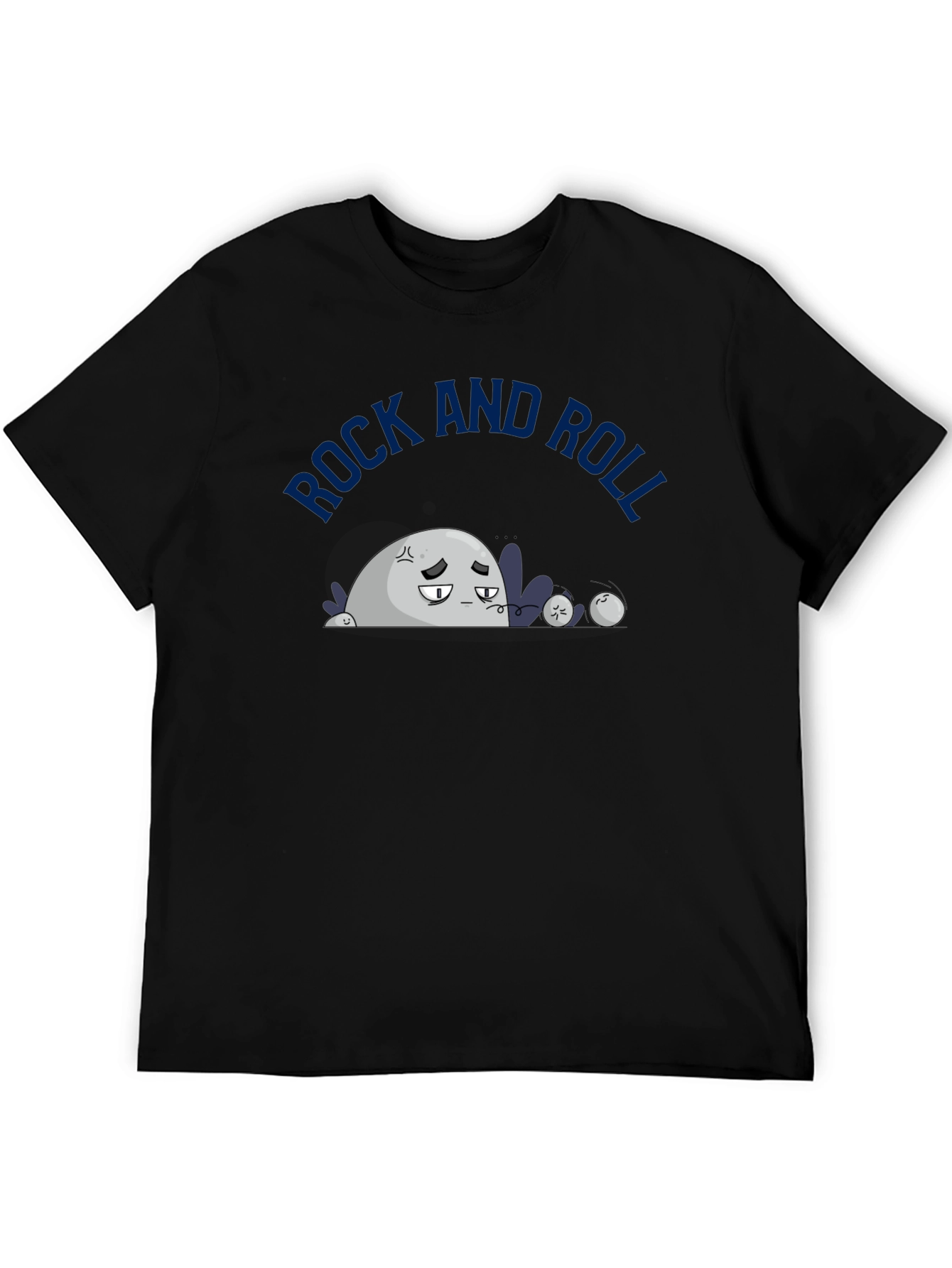 Rock and Roll Pun T-Shirt - Funny Graphic Tee