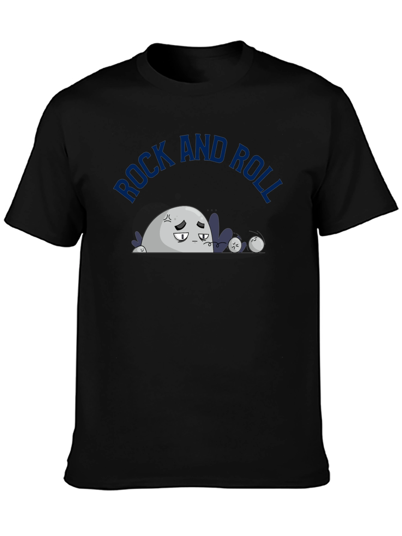 Rock and Roll Pun T-Shirt - Funny Graphic Tee