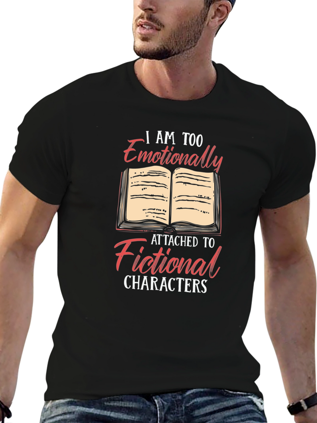Emotionally Attached to Fictional Characters T-Shirt