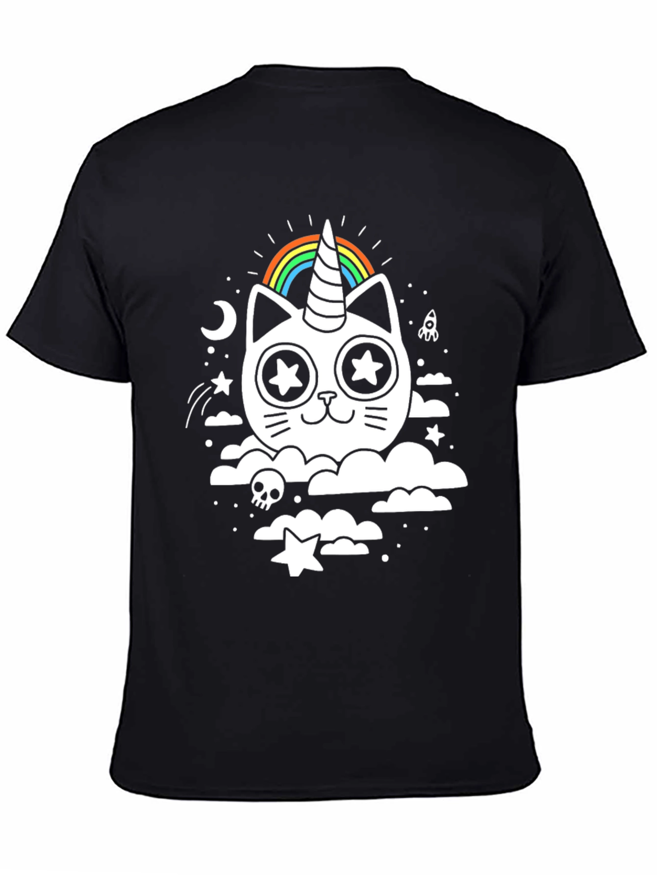 Unicat T-Shirt - Rainbow Unicorn Cat Tee