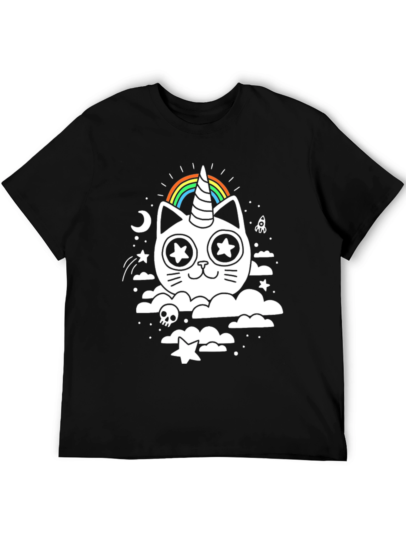 Unicat T-Shirt - Rainbow Unicorn Cat Tee