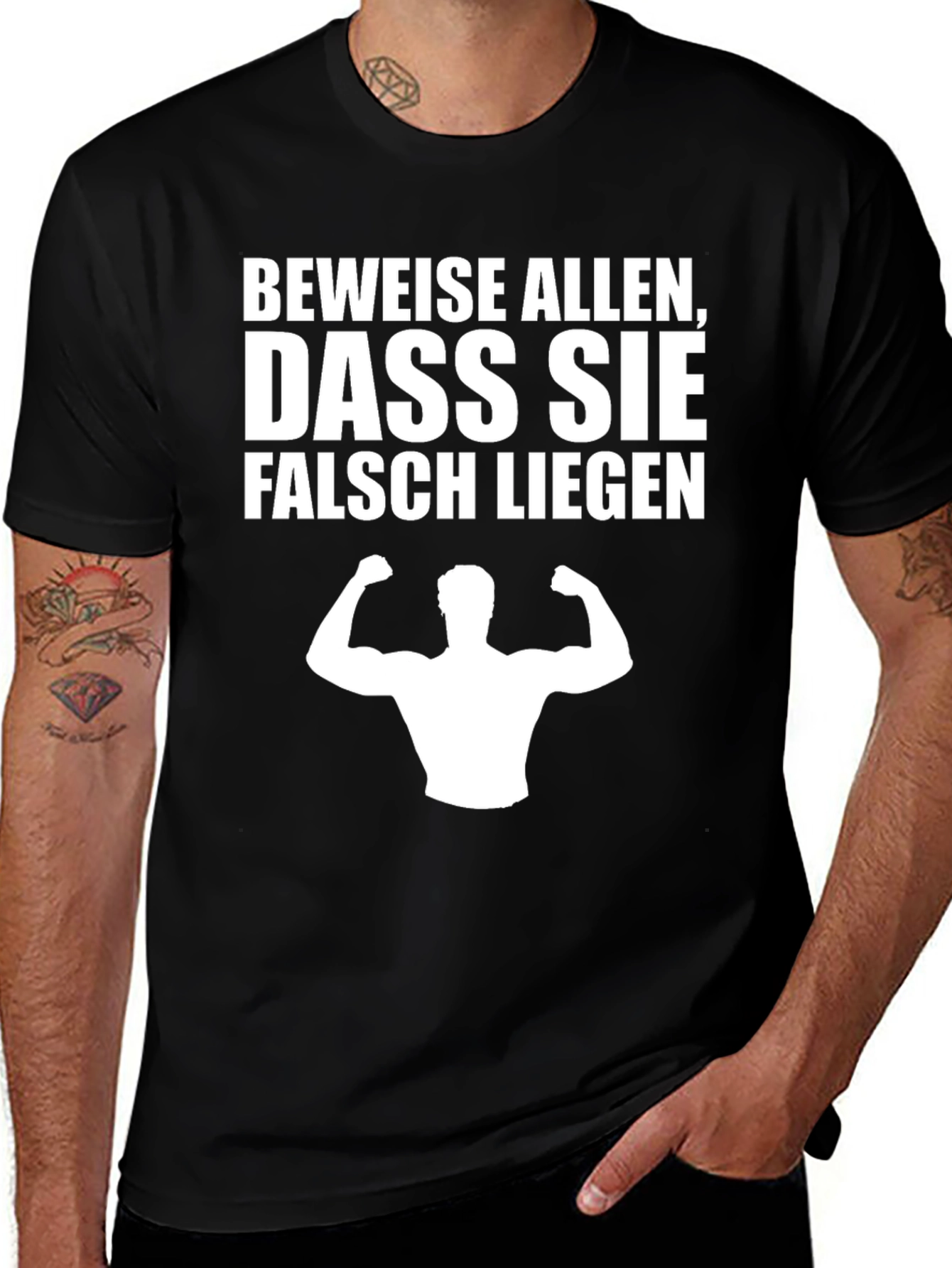 Motivational Gym T-Shirt - Prove Them Wrong