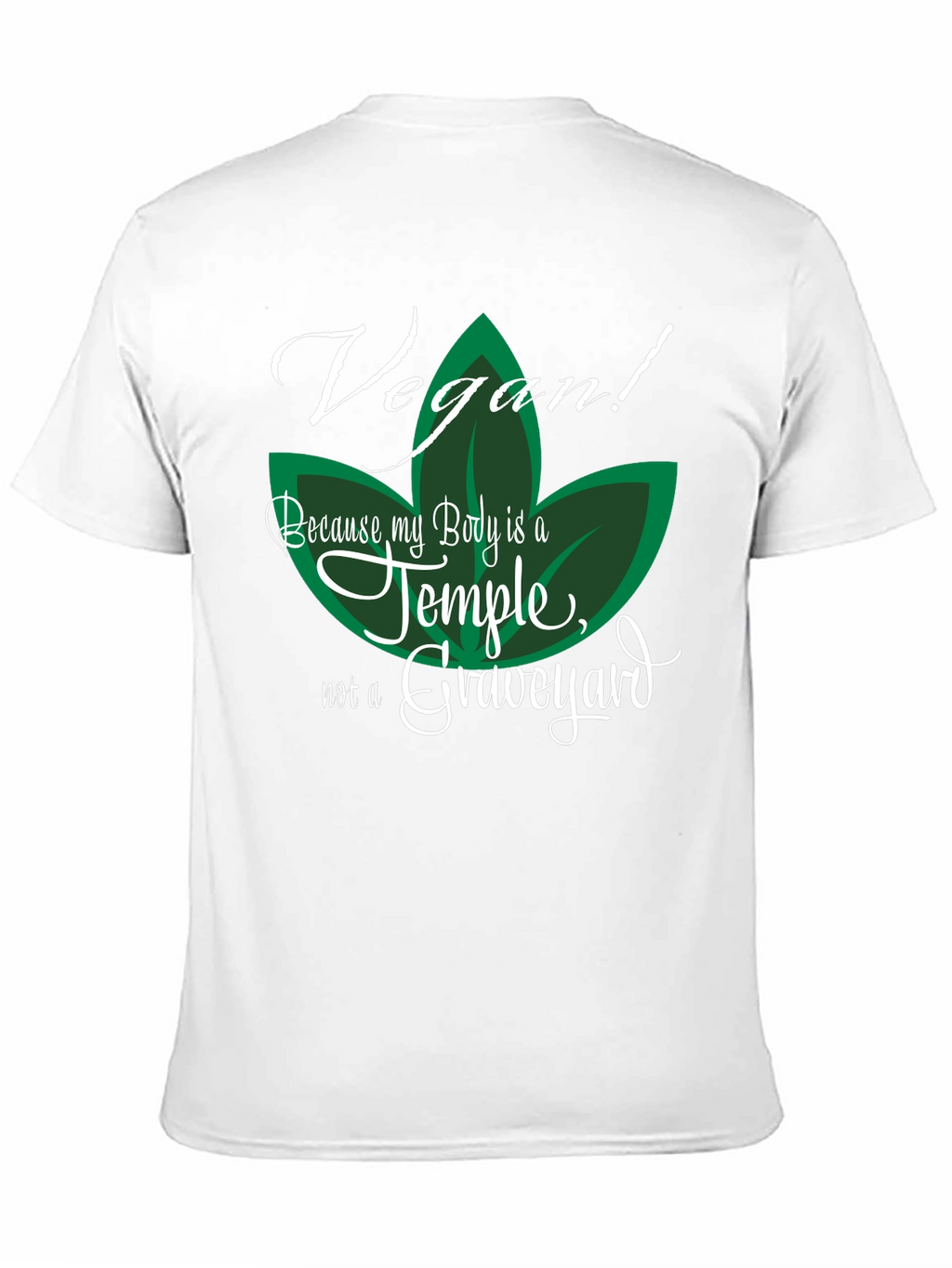 Vegan Temple Graphic T-Shirt