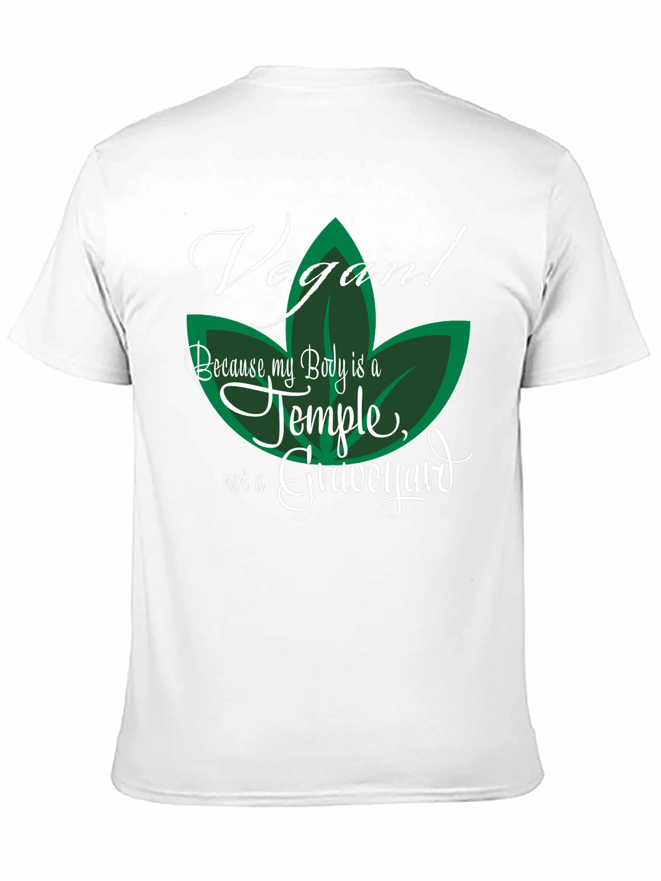 Vegan Temple Graphic T-Shirt