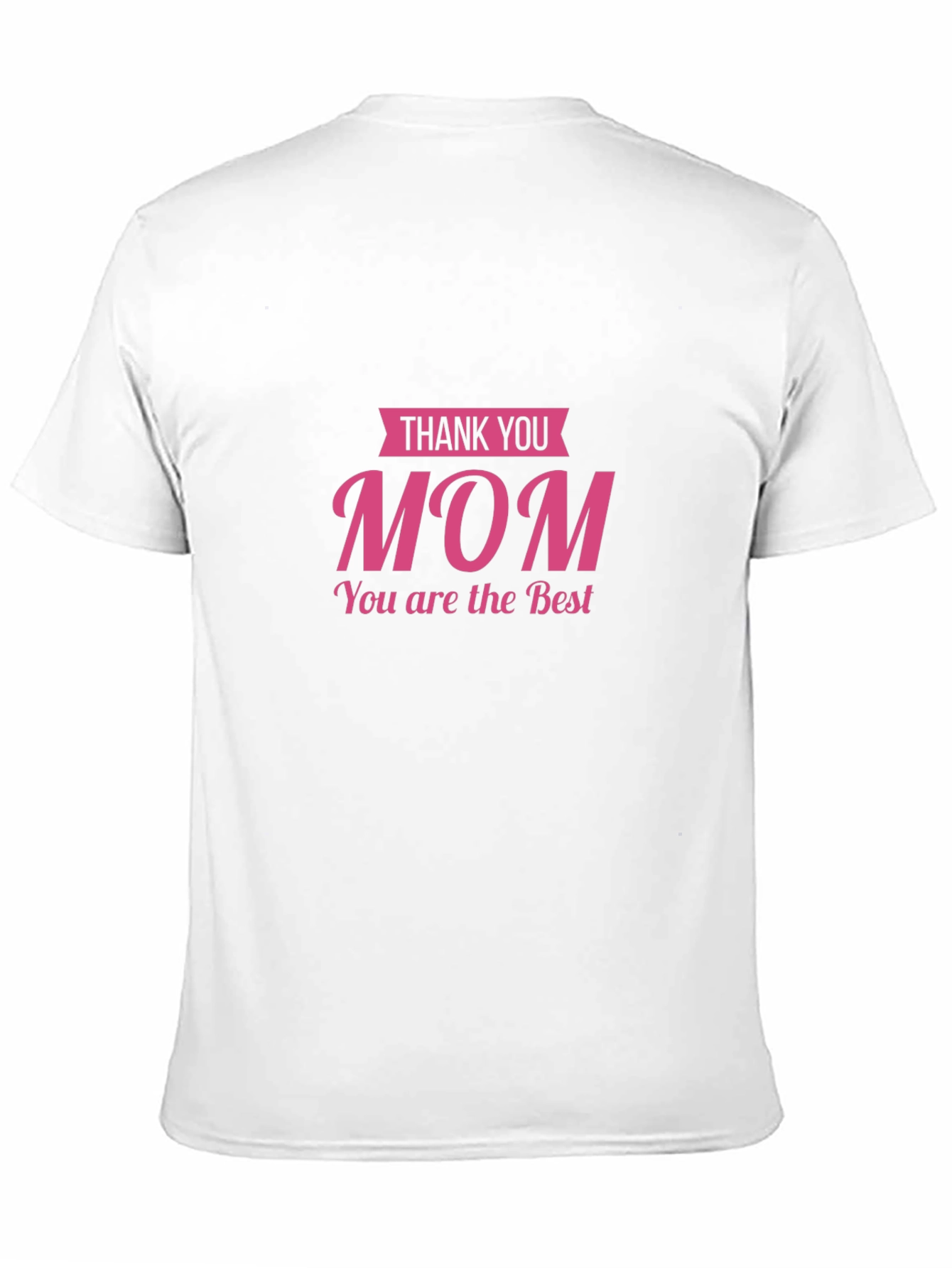 Thank You Mom T-Shirt - Black