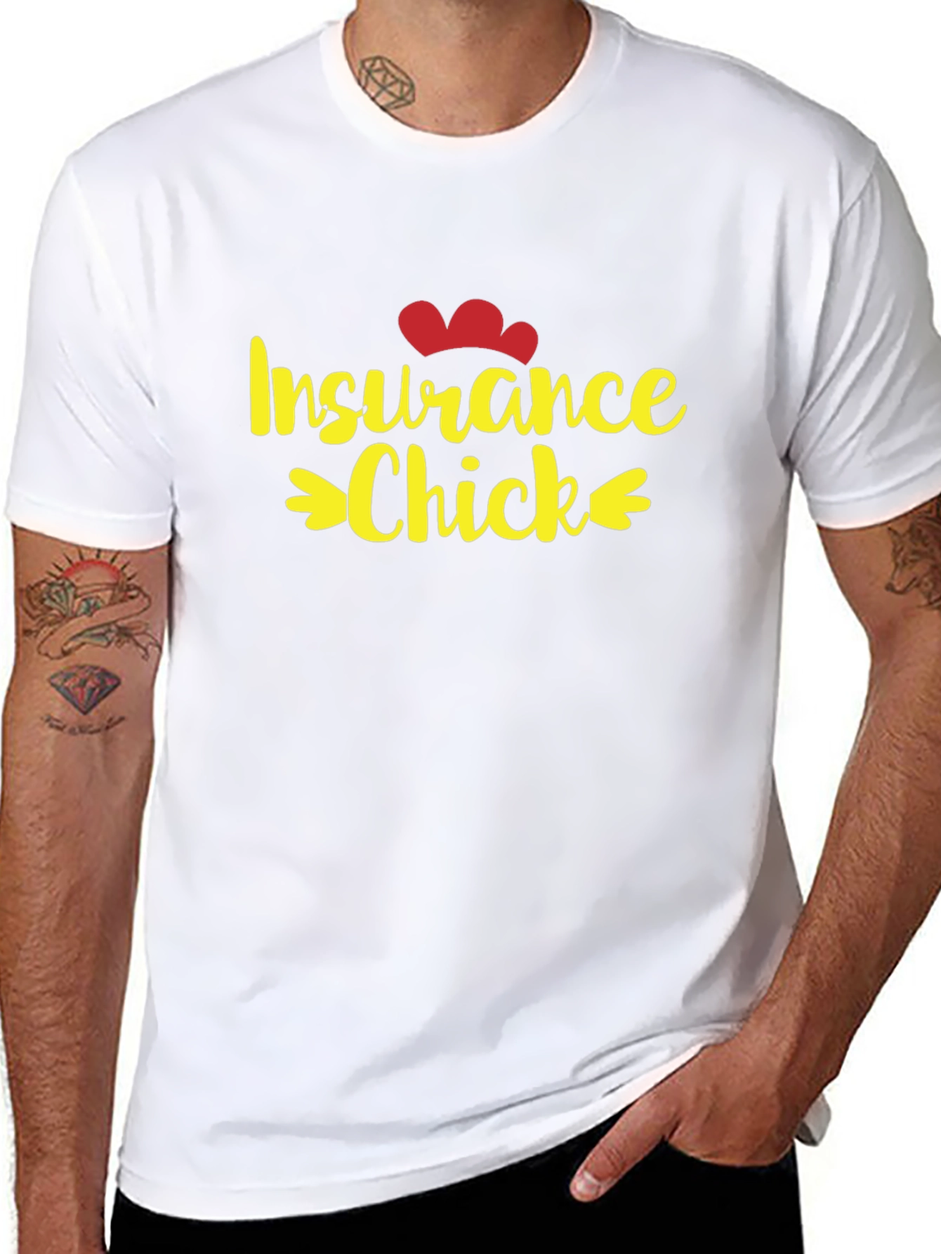 Insurance Chick T-Shirt - Cute and Fun