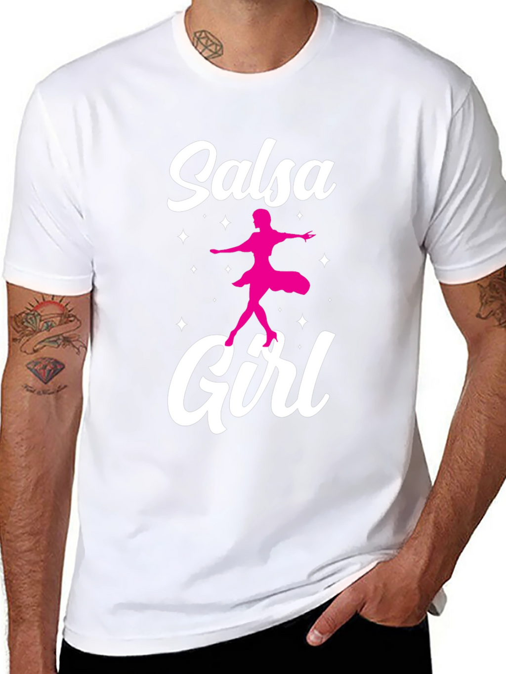 Salsa Girl Graphic Tee - Dance in Style!
